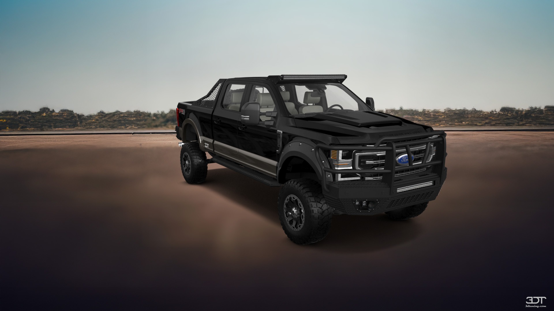 Ford F-250 4 Door pickup truck 2021 tuning