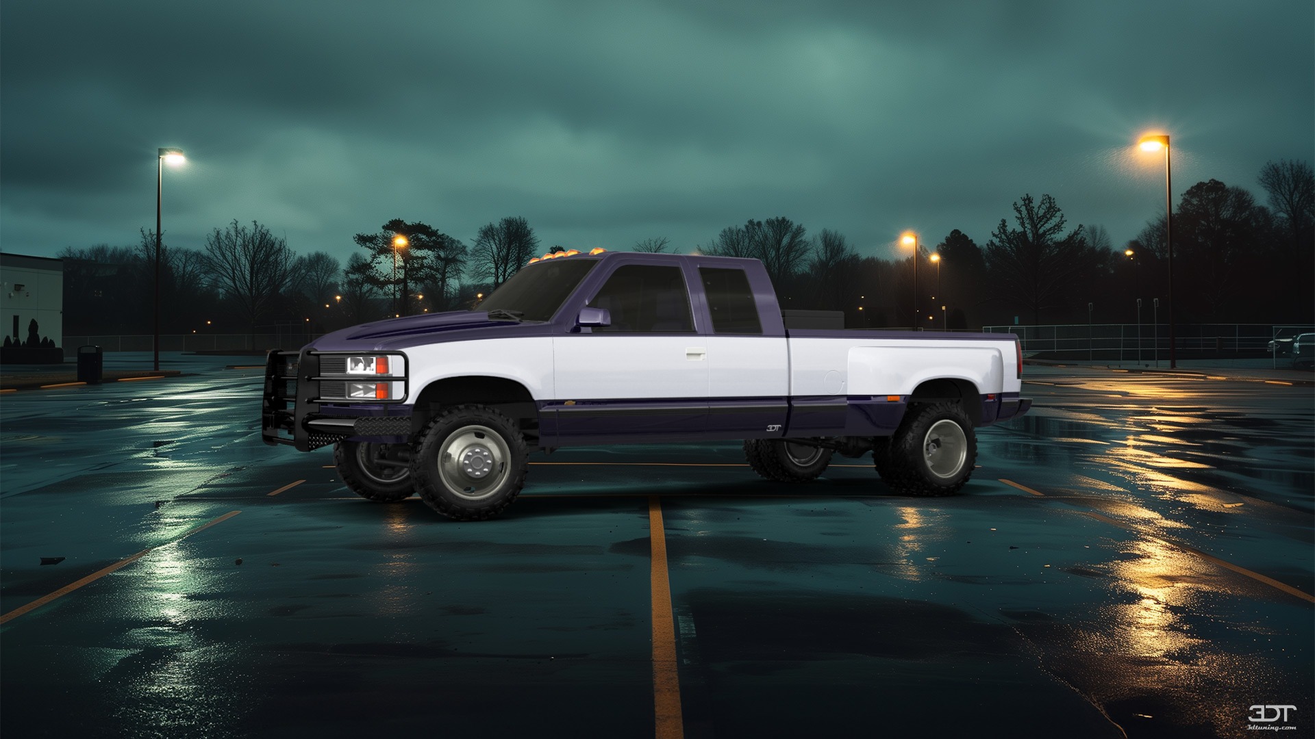 Chevrolet K3500 Extended Cab Pickup Truck 1988