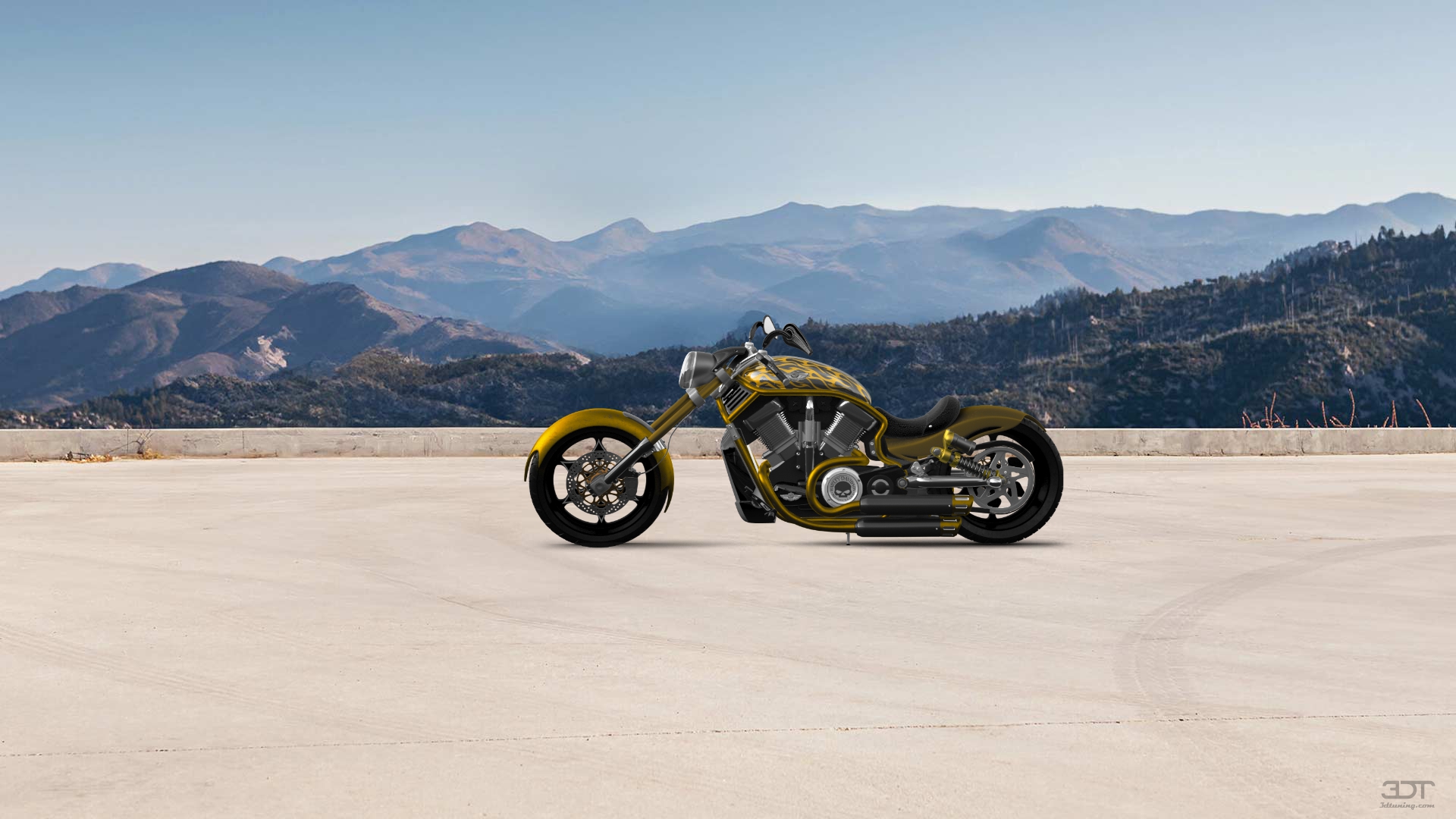 Harley-Davidson Custom Chopper Cruiser 2011