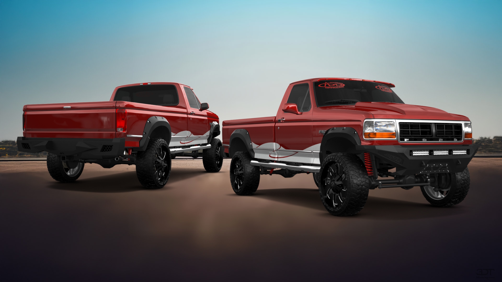 Ford F-150 Regular Cab 2 Door pickup truck 1992 tuning