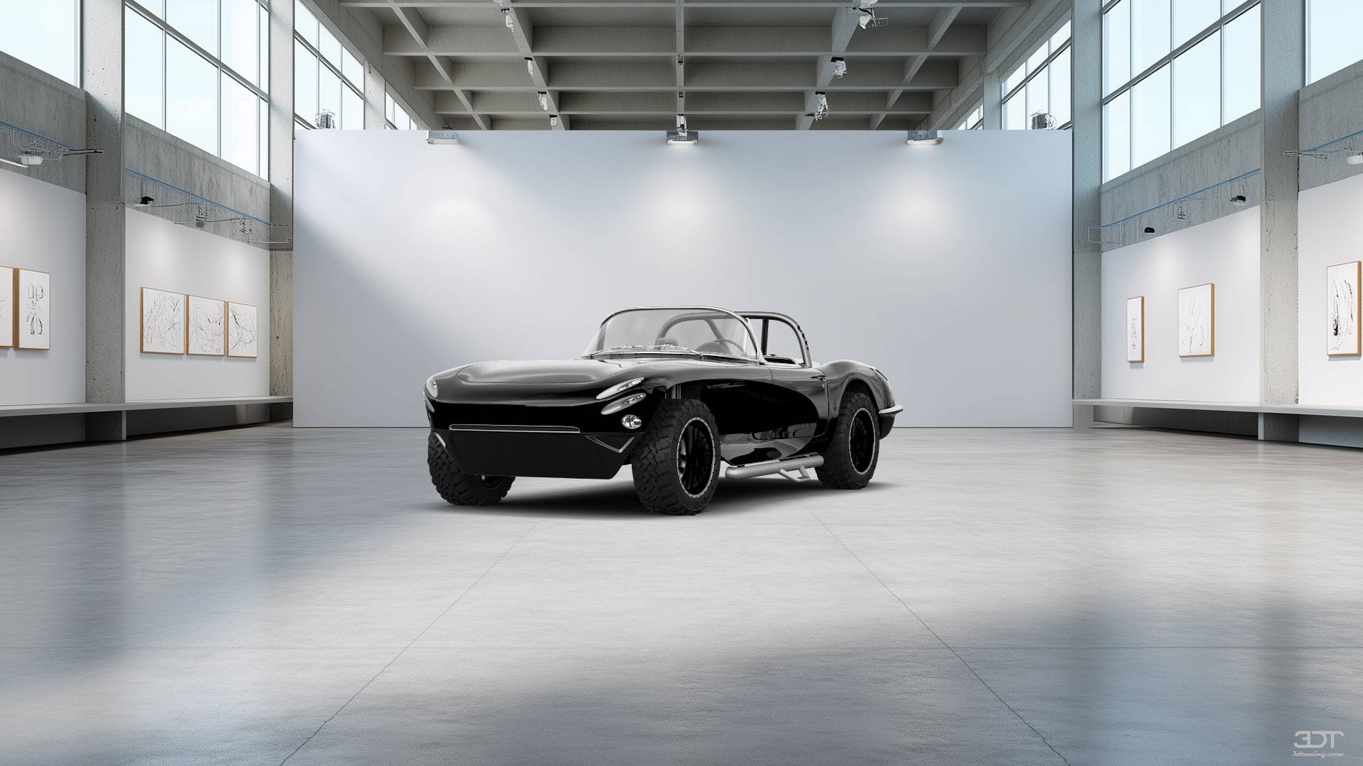 Chevrolet Corvette Convertible Coupe 1958 tuning