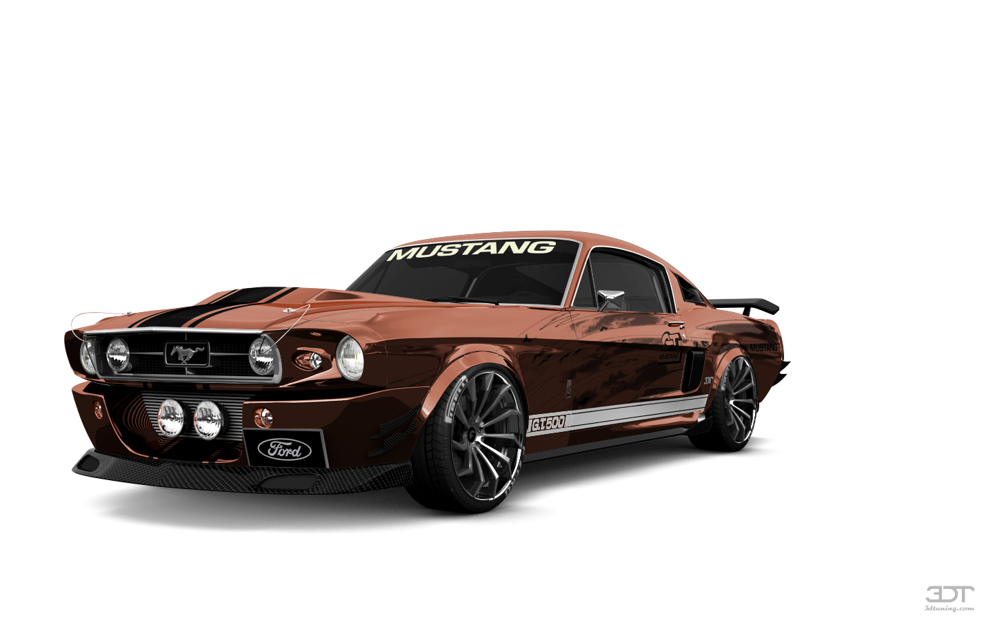 Tuning Mustang  GT500 2 Door Coupe 1968