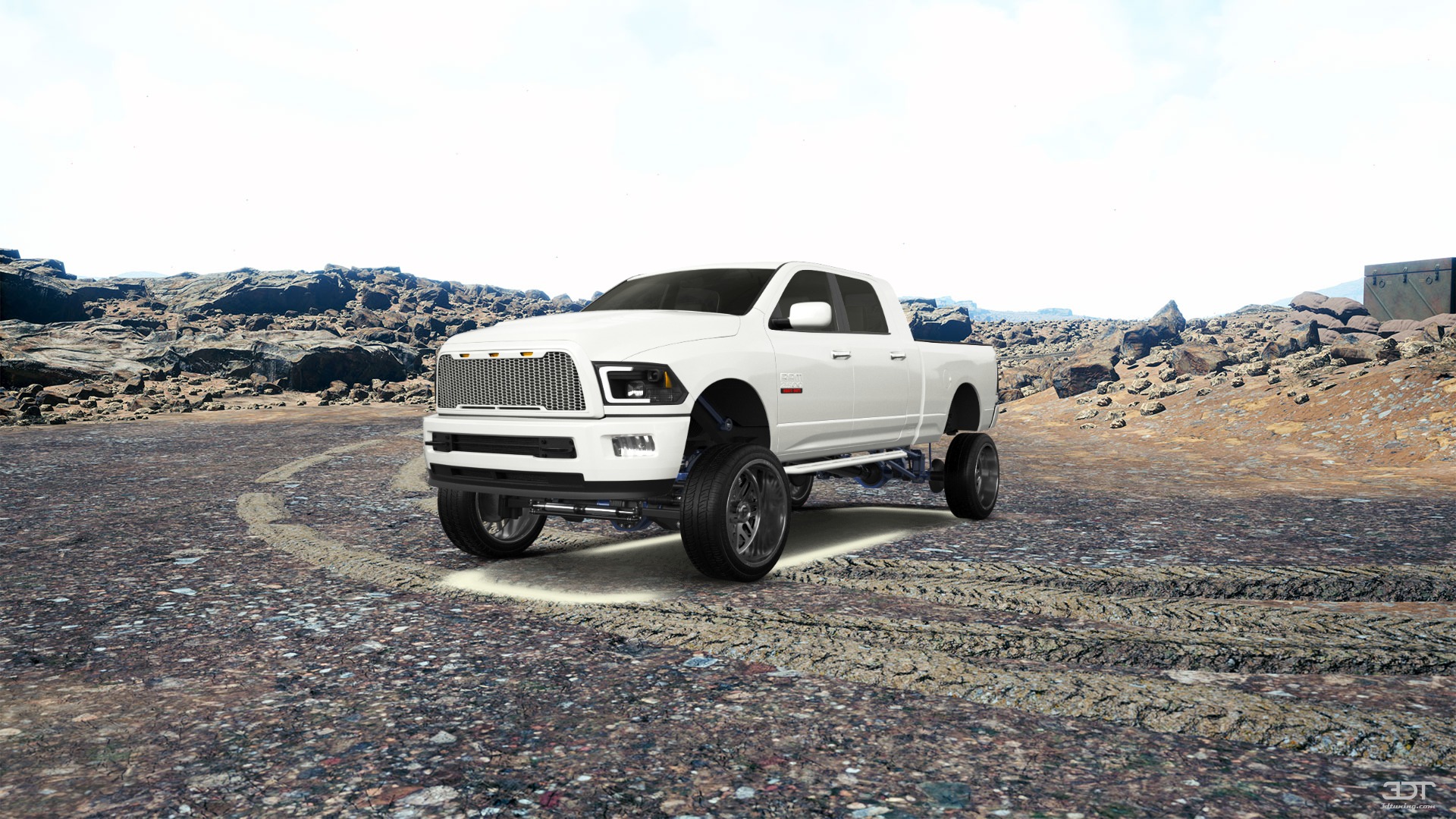 Dodge Ram 2500 Mega Cab 6.4 ft box 4 Door pickup truck 2010