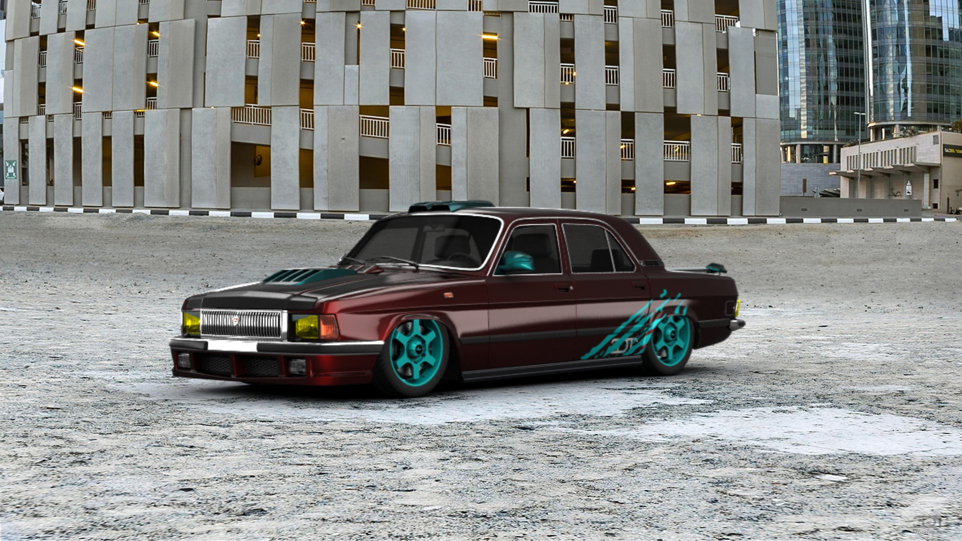 GAZ Volga 3102 Sedan 1982