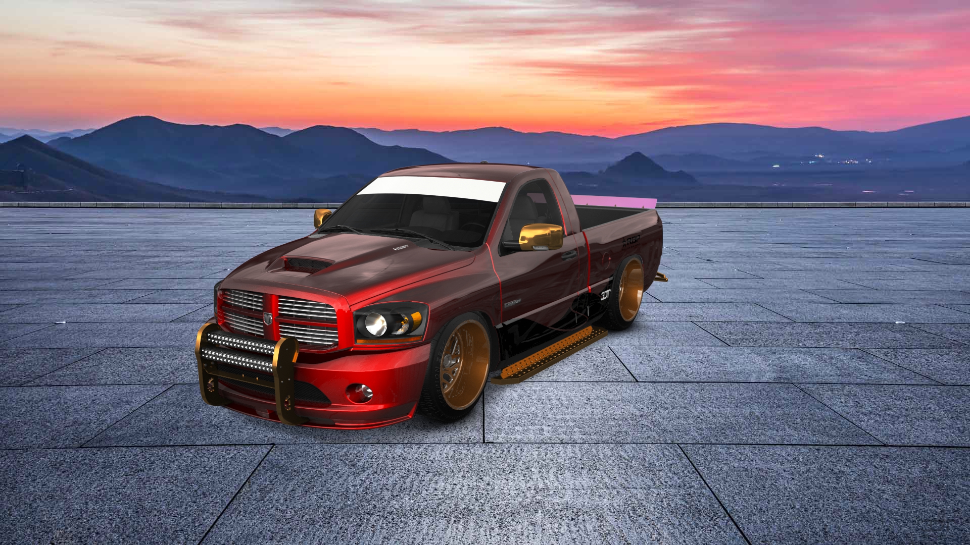 Dodge Ram SRT-10 2 Door pickup truck 2006 tuning