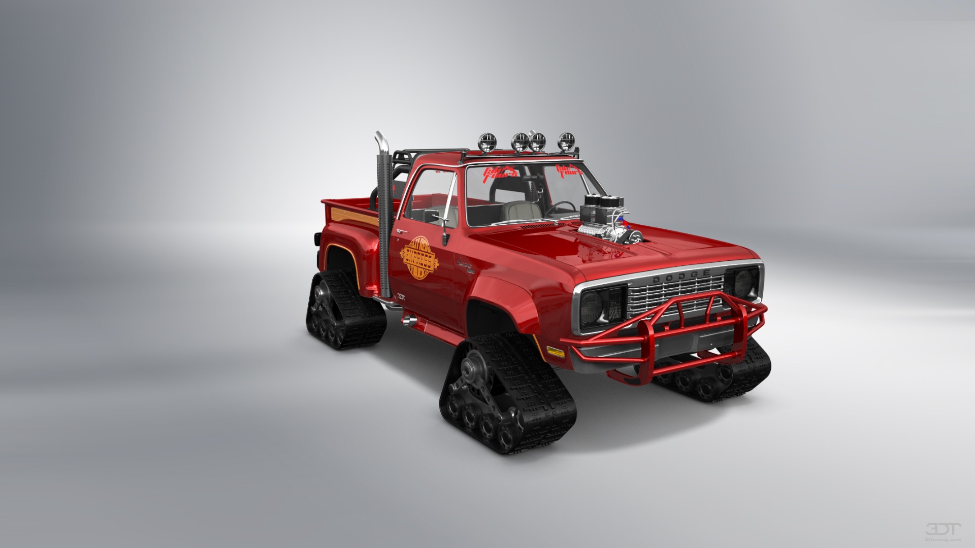 Dodge Lil Red Express 2 Door pickup truck 1978 tuning