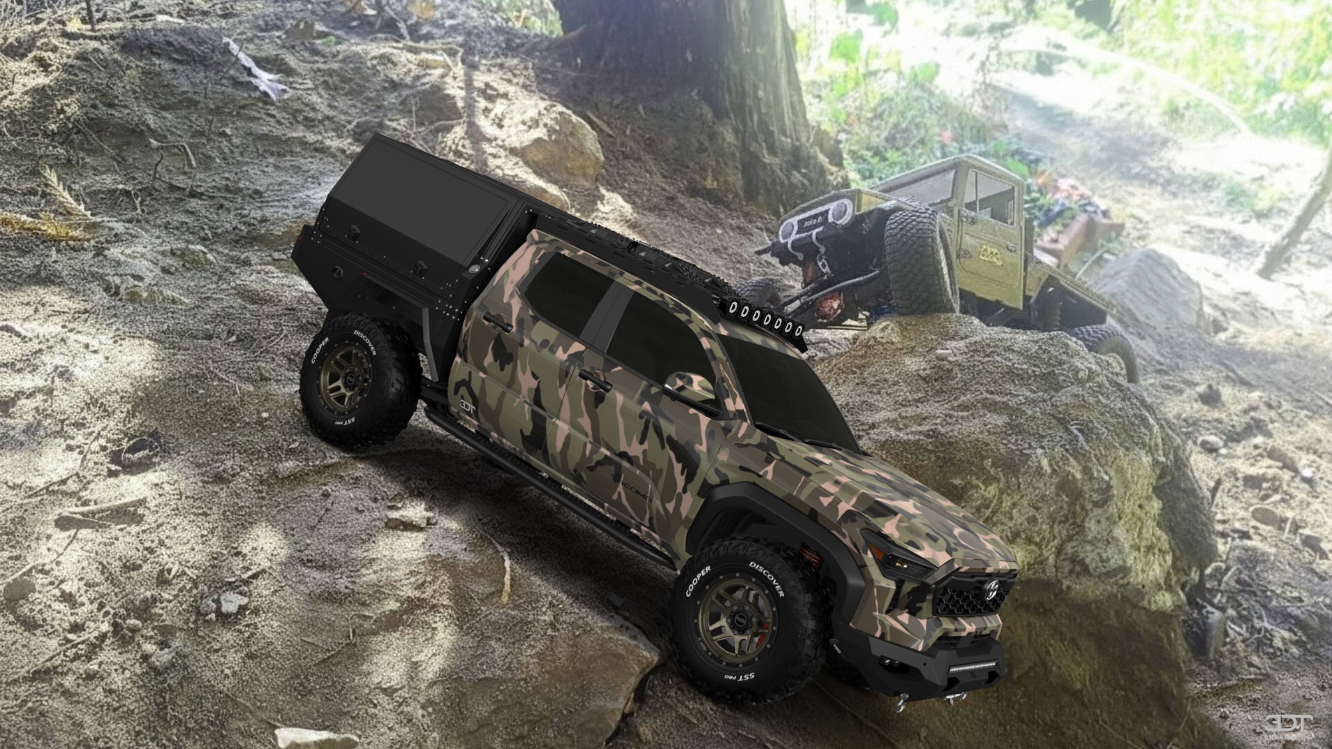 Toyota Tacoma Crew Cab 4 Door pickup truck 2024 tuning