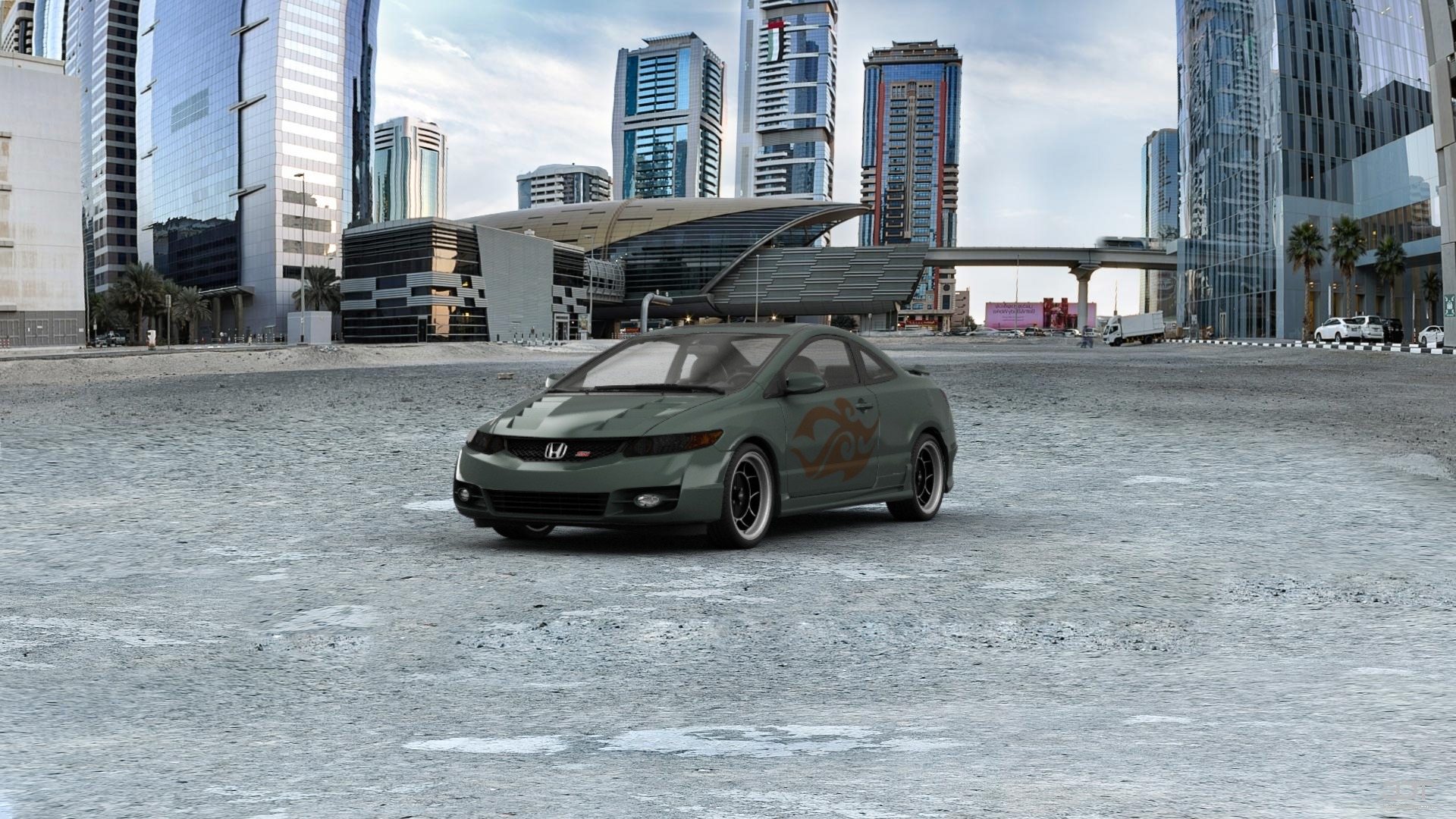 Honda Civic Si Coupe 2006 tuning