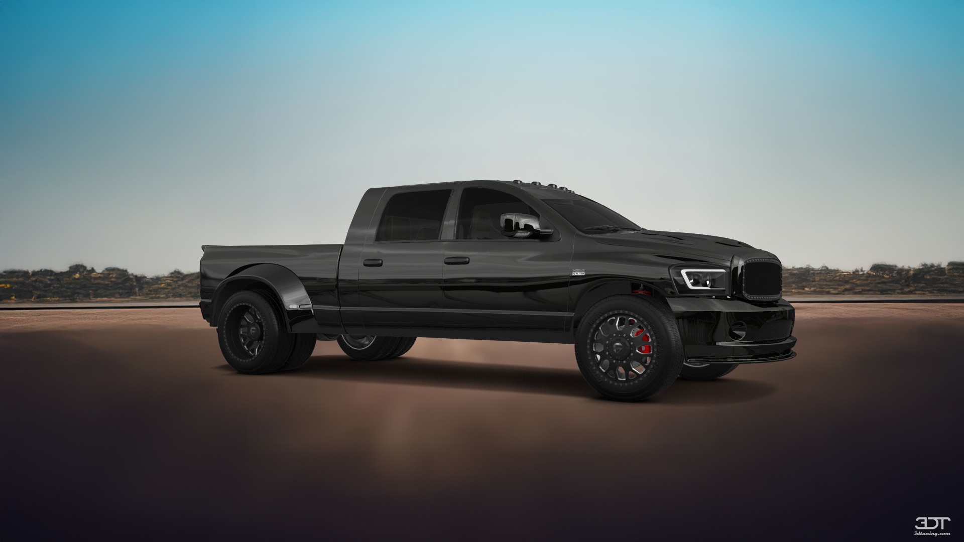 Dodge Ram 3500 Dually 4 Door pickup truck 2007