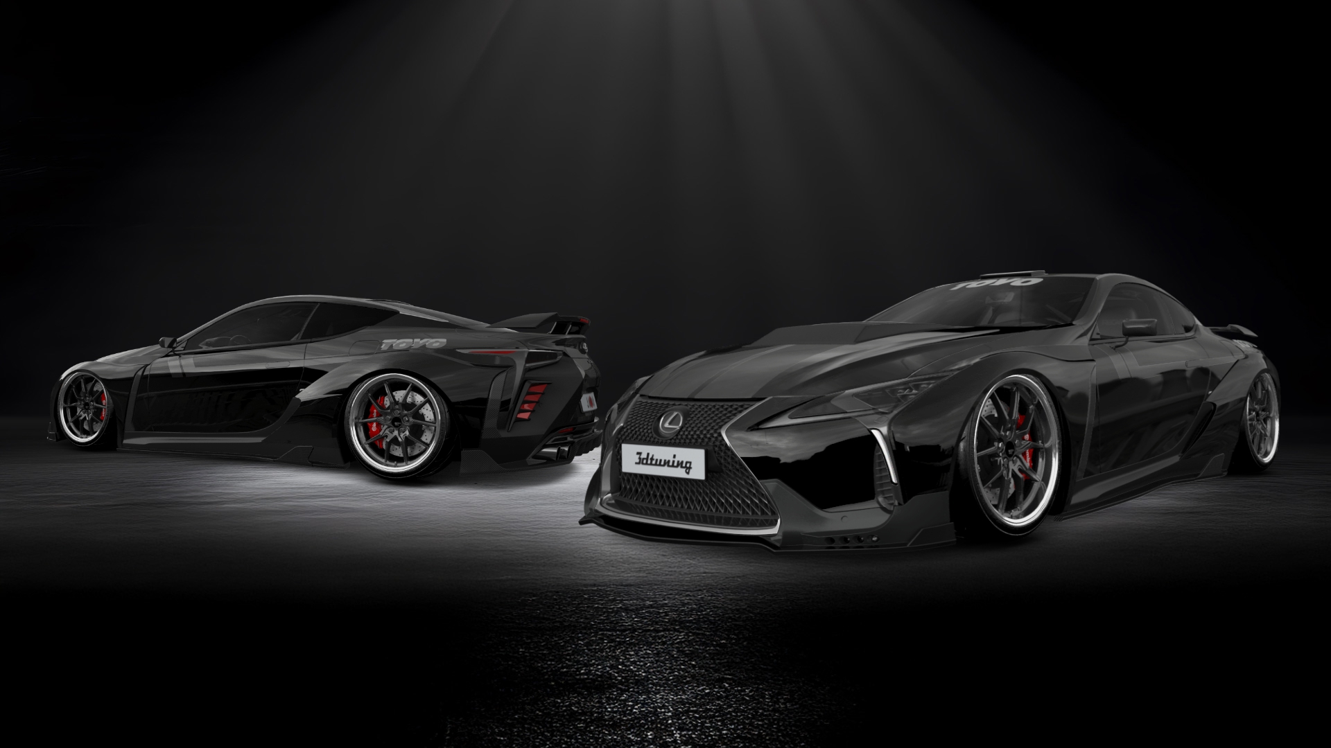Lexus LC500 2 door fastback coupe 2017 tuning