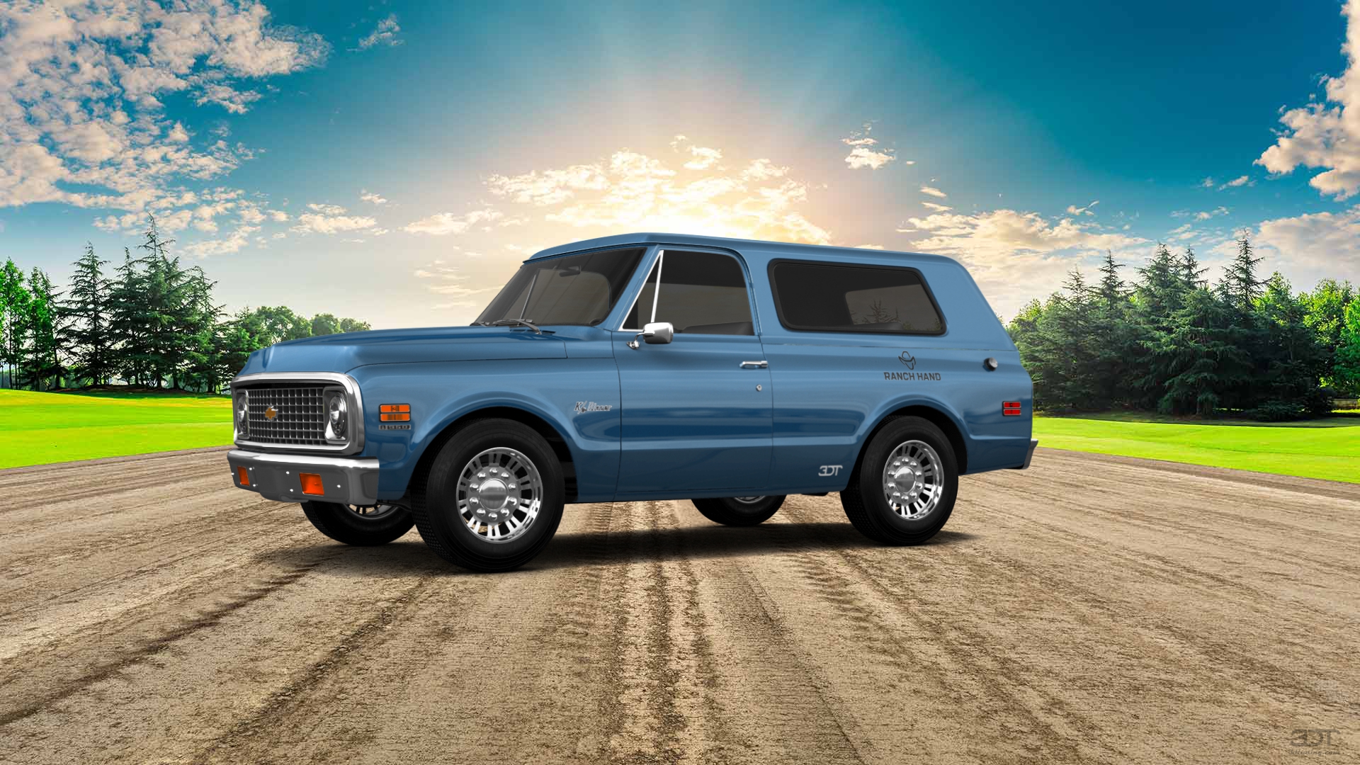 Chevrolet K5 Blazer 2 Door pickup truck 1969 tuning
