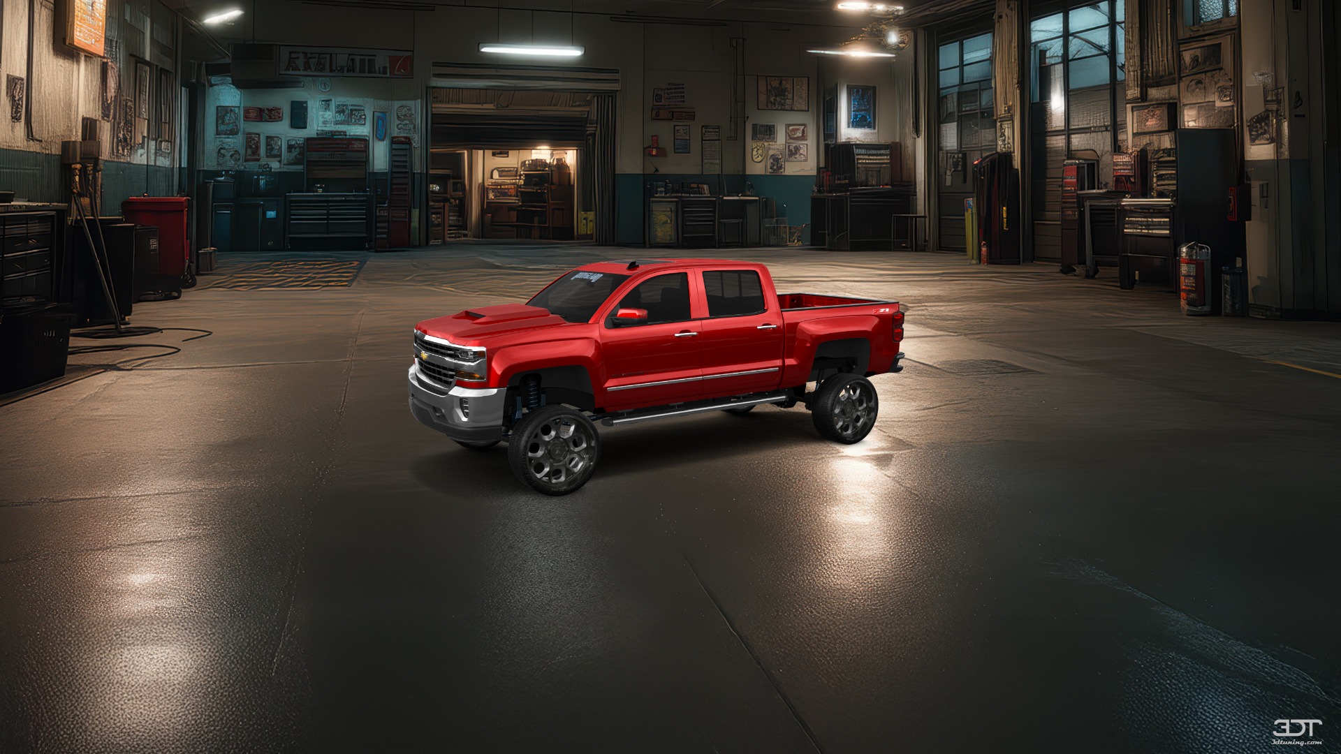 Chevrolet Silverado 1500 4 Door pickup truck 2016 tuning