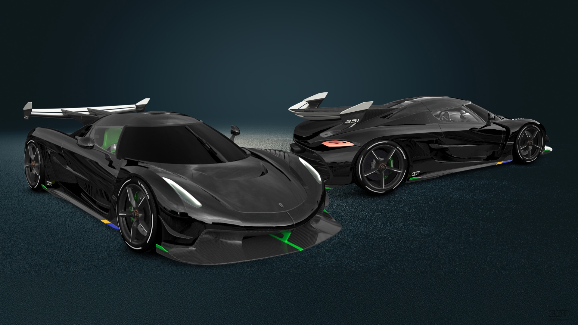 Koenigsegg Jesko 2 door targa top 2020