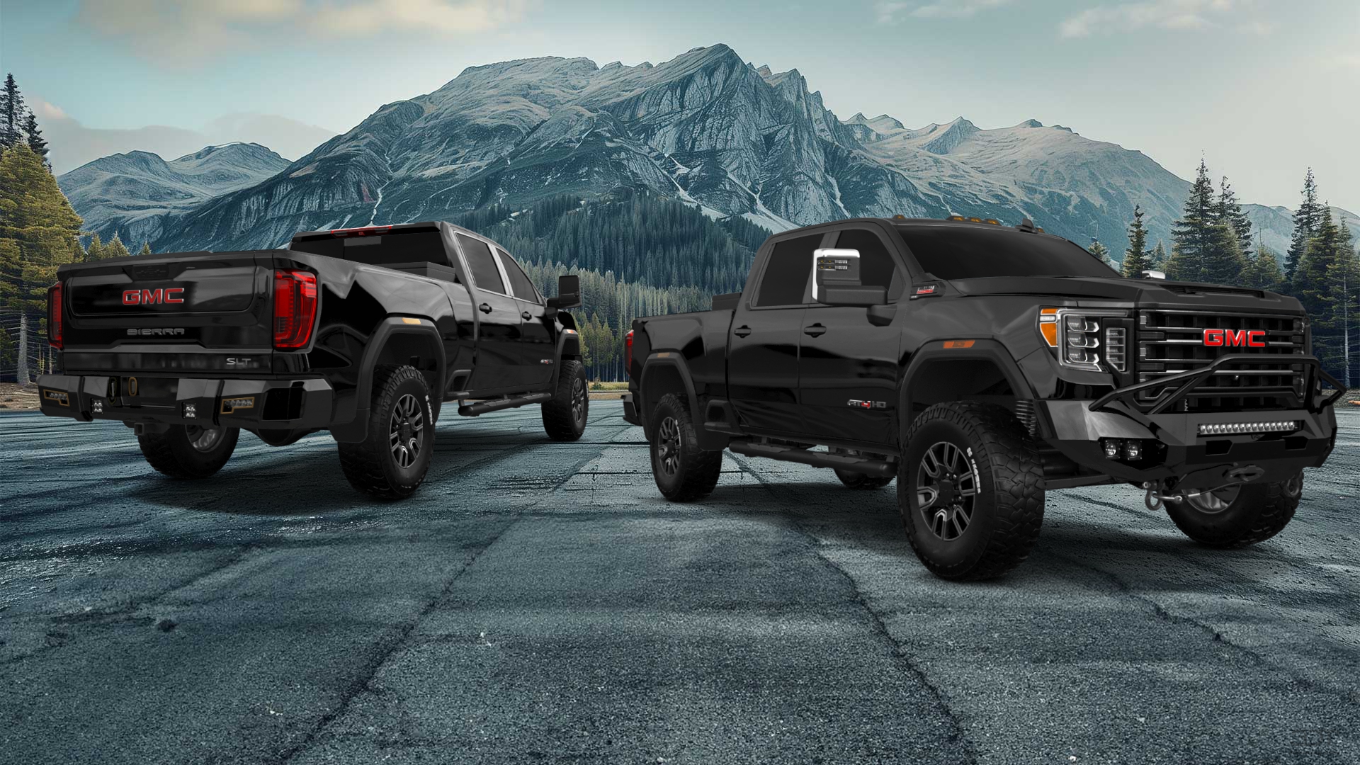 GMC Sierra 2500 HD 4 Door pickup truck 2020