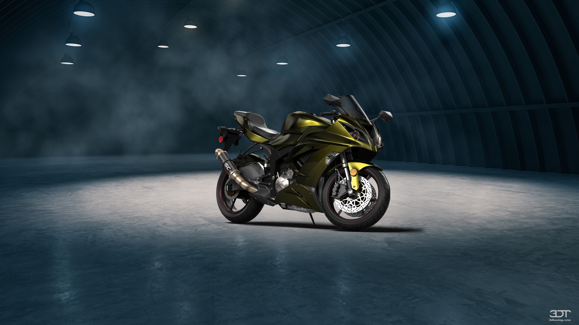 Kawasaki Ninja ZX 6R Sport Bike 2015 tuning