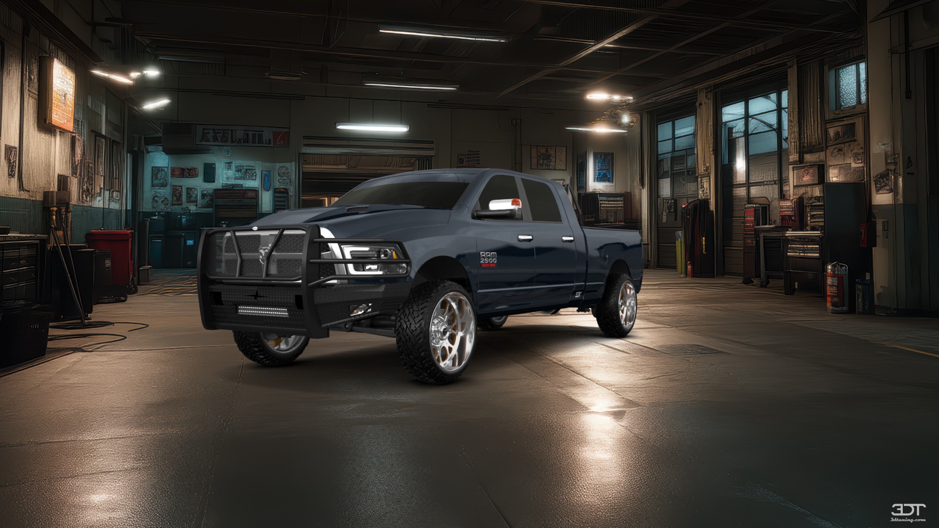 Dodge Ram 2500 Mega Cab 6.4 ft box 4 Door pickup truck 2010 tuning