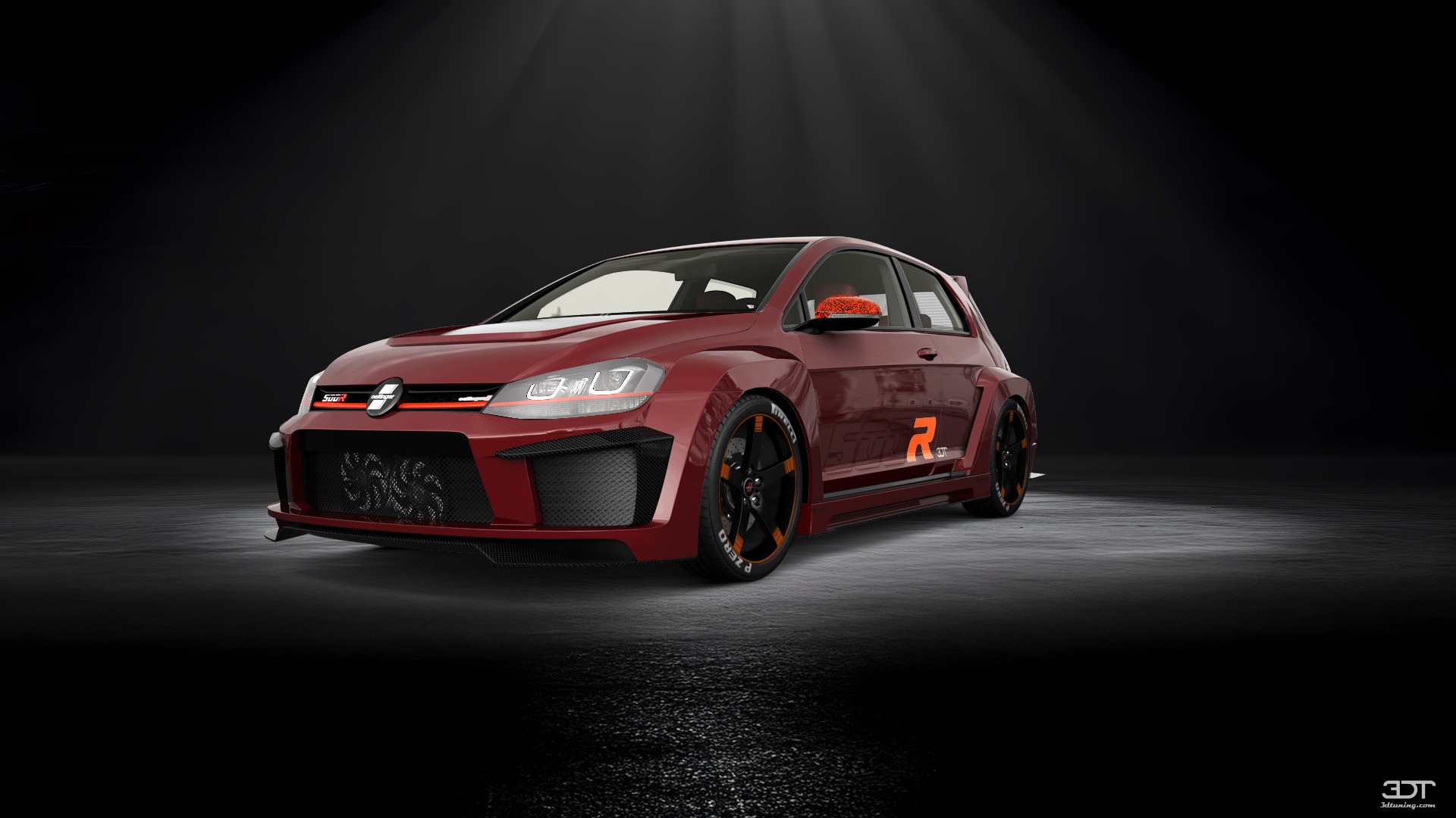 Volkswagen Golf 7 3 Door Hatchback 2013 tuning