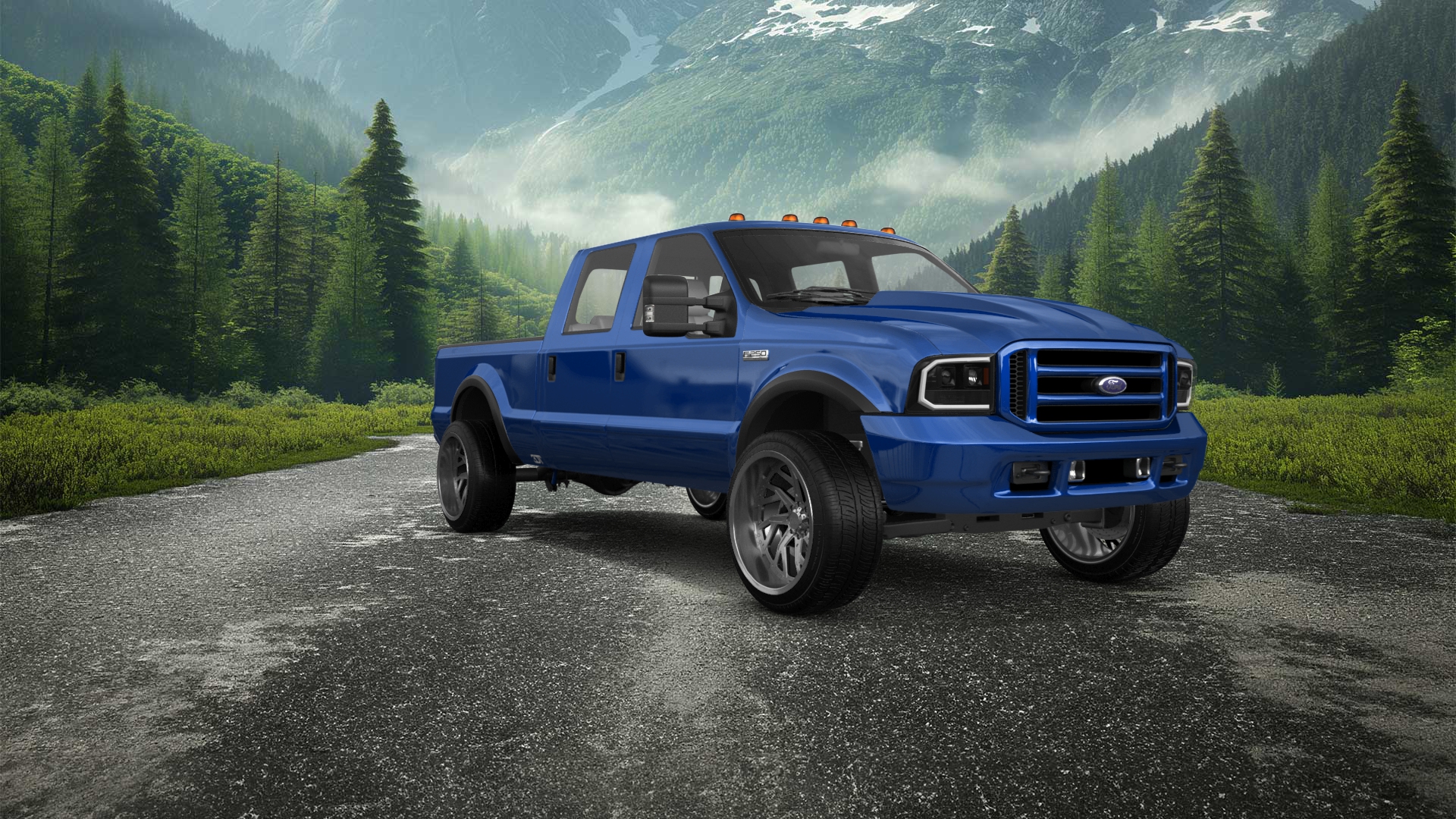 Ford F-250 Crew Cab 4 Door pickup truck 1999