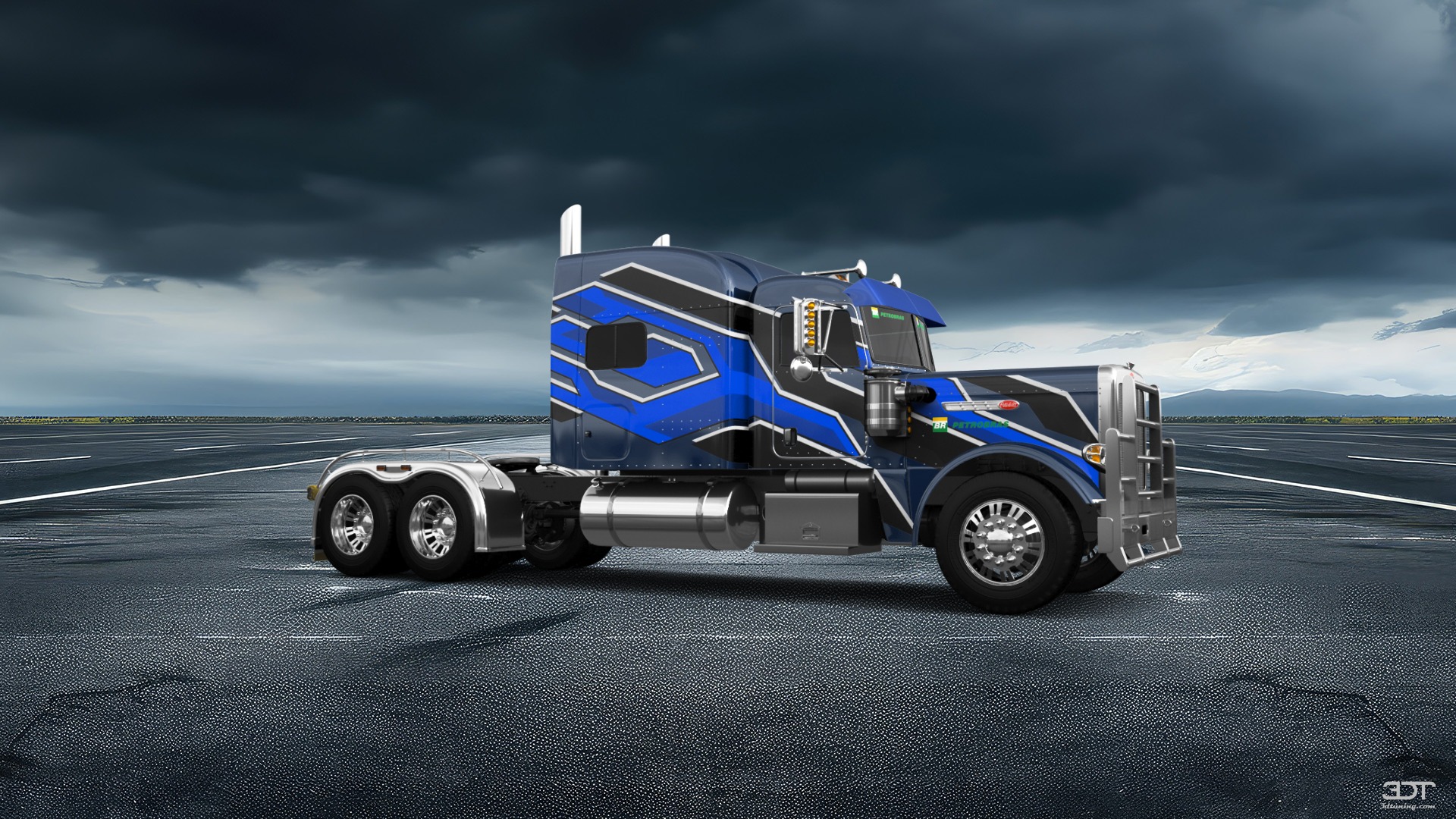 Peterbilt 389 Sleeper Cab Truck 2016 tuning