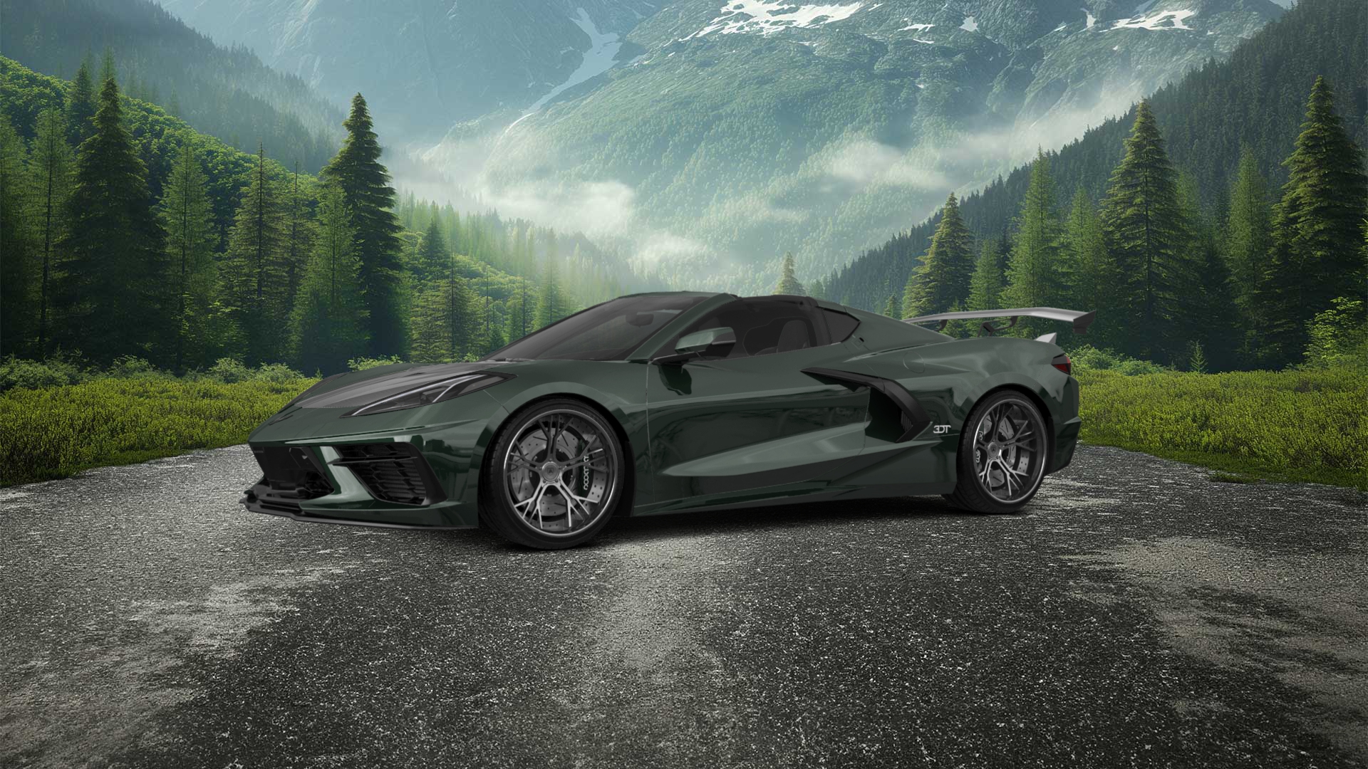 Chevrolet Corvette 2 door targa top 2020 tuning