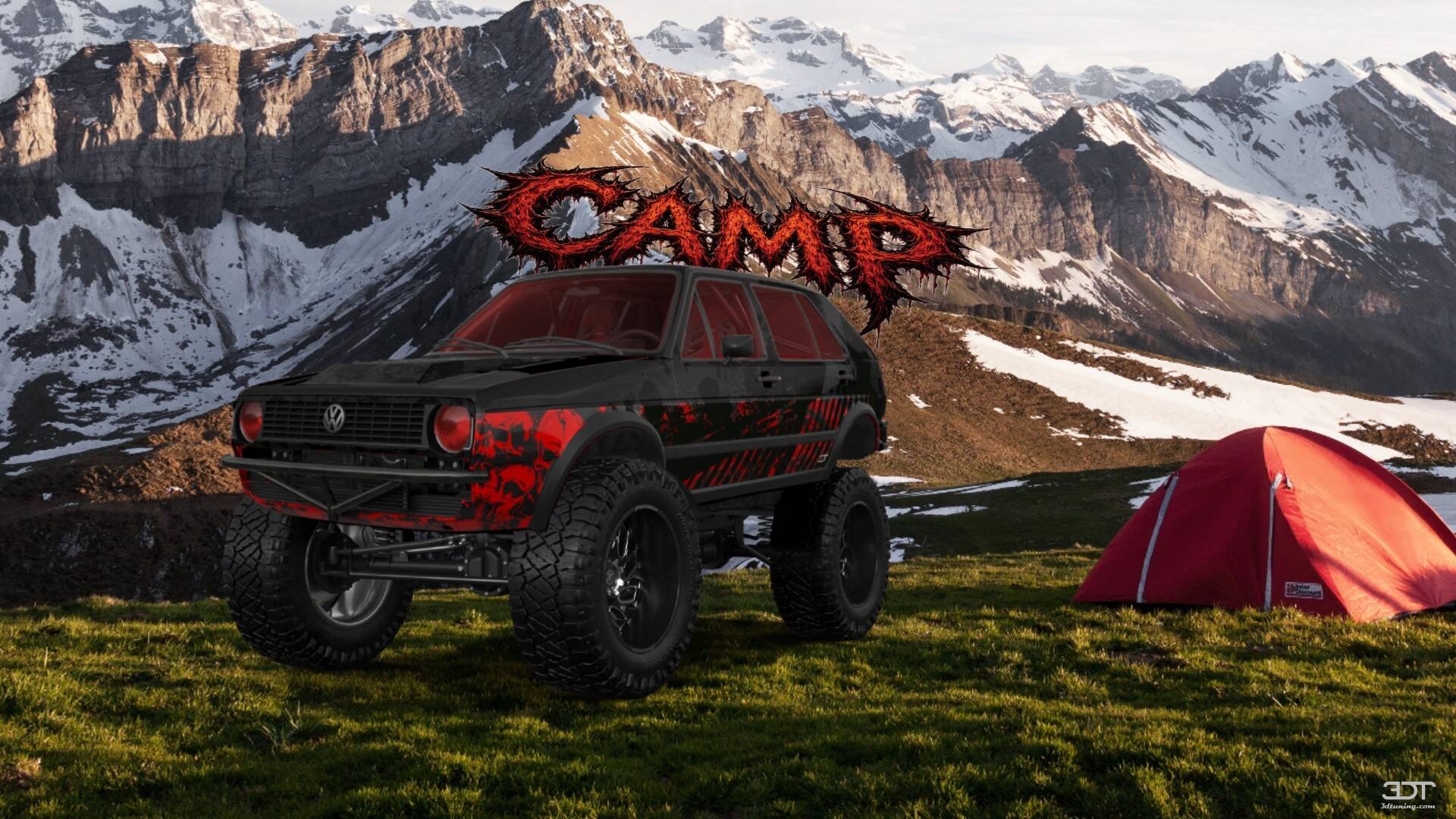 Volkswagen Golf Mk2 5 Door Hatchback 1983 tuning