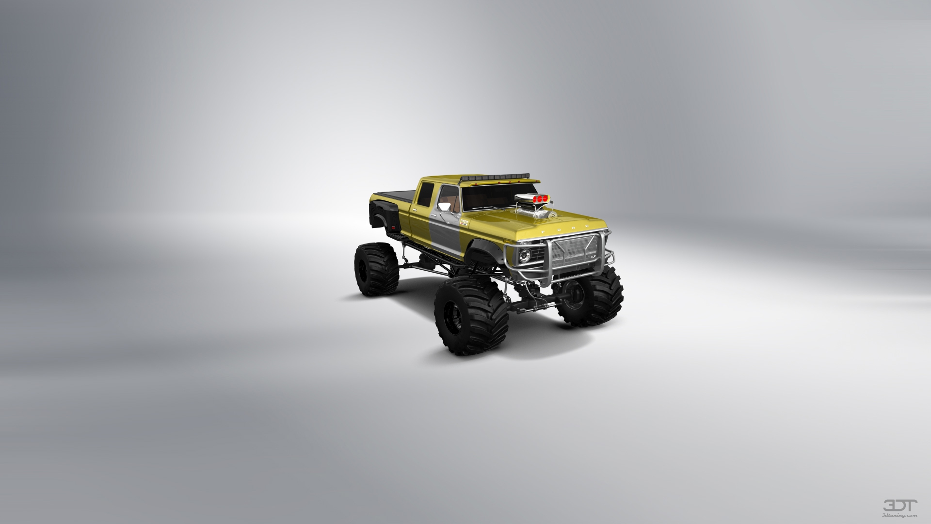 Ford F-350 Dually 4 Door pickup truck 1973