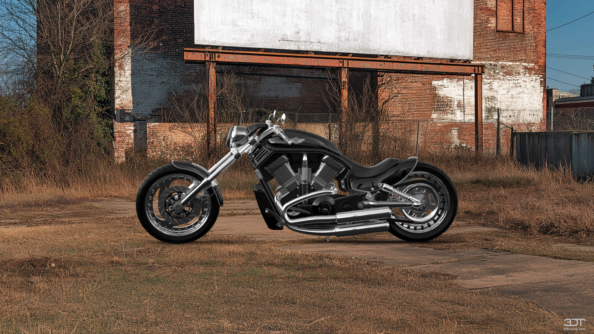 Harley-Davidson Custom Chopper Cruiser 2011 tuning