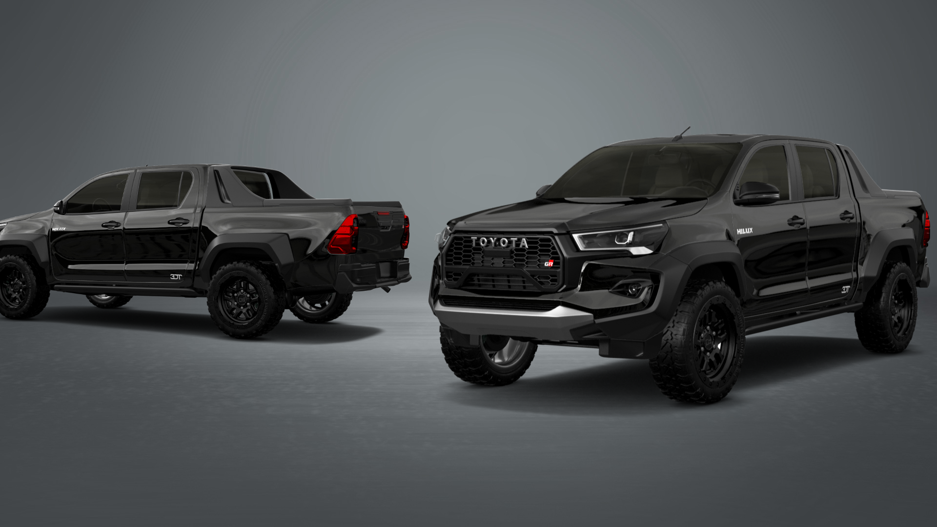 Tuning Toyota Hilux Double Cab 4 Door pickup truck 2015
