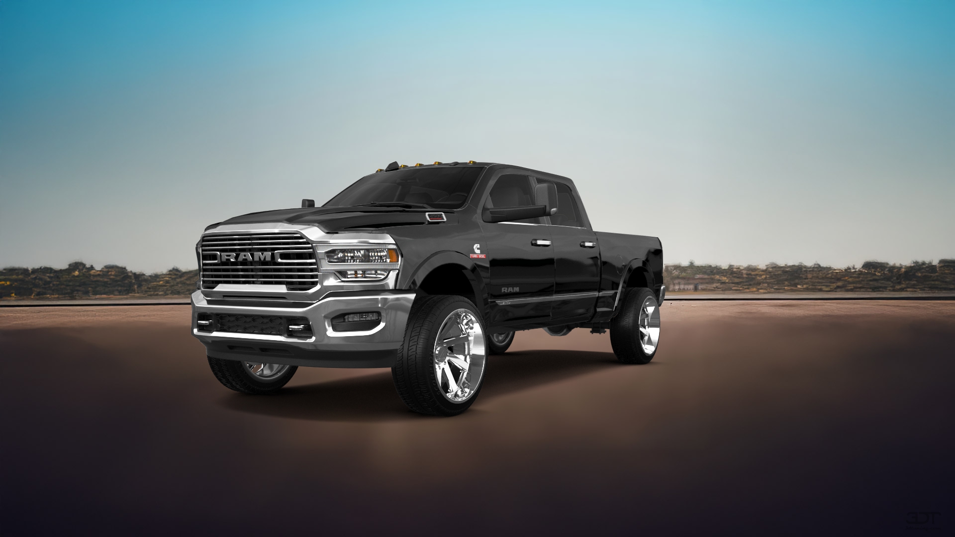 Dodge Ram 2500 4 Door pickup truck 2020 tuning