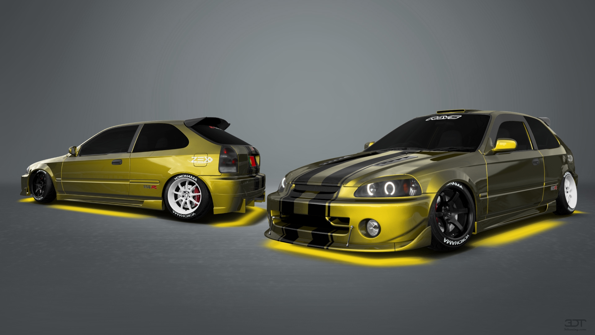 Honda Civic 3 Door Hatchback 1997 Images