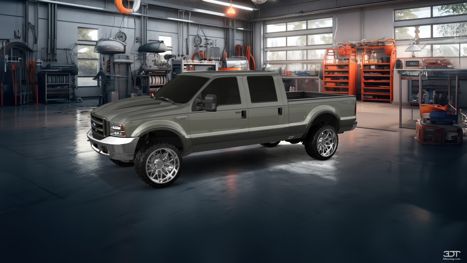 Ford F-250 Crew Cab 4 Door pickup truck 1999