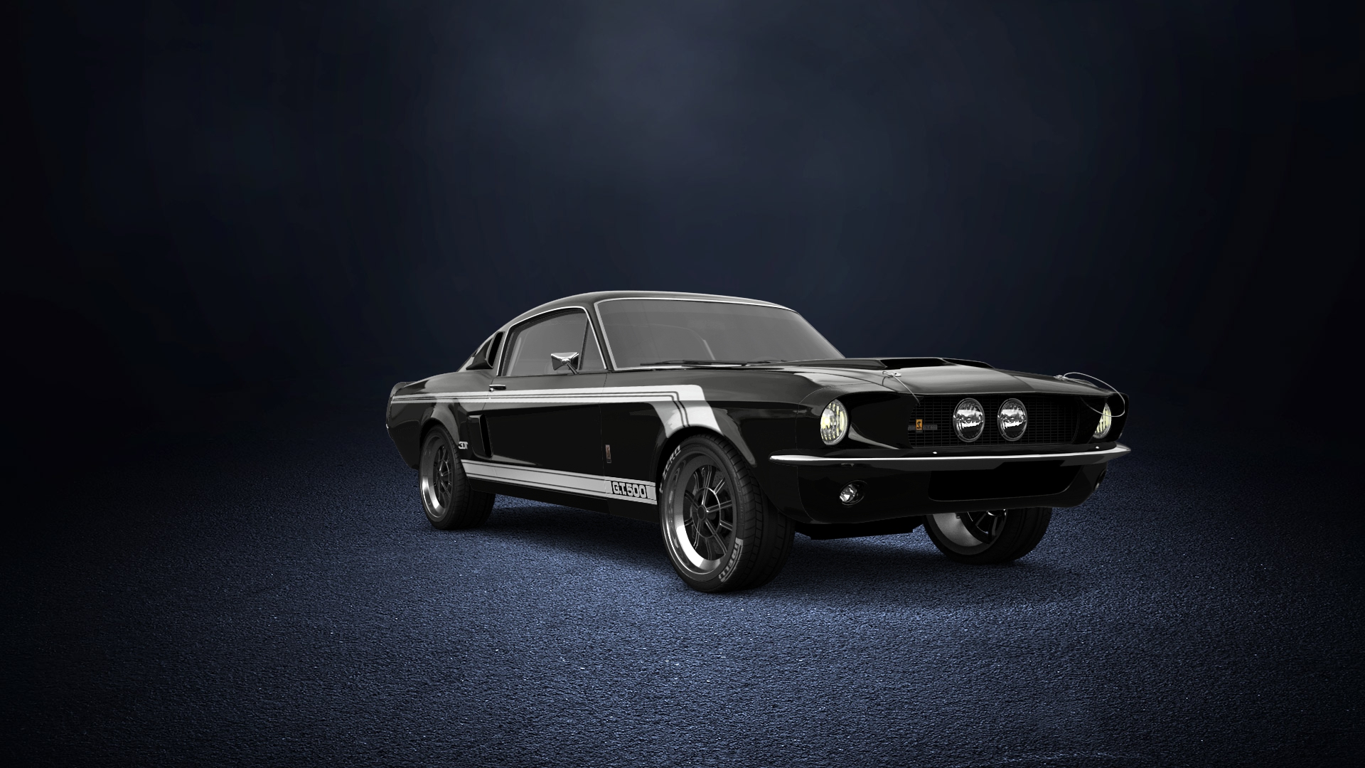 Mustang GT500 2 Door Coupe 1968