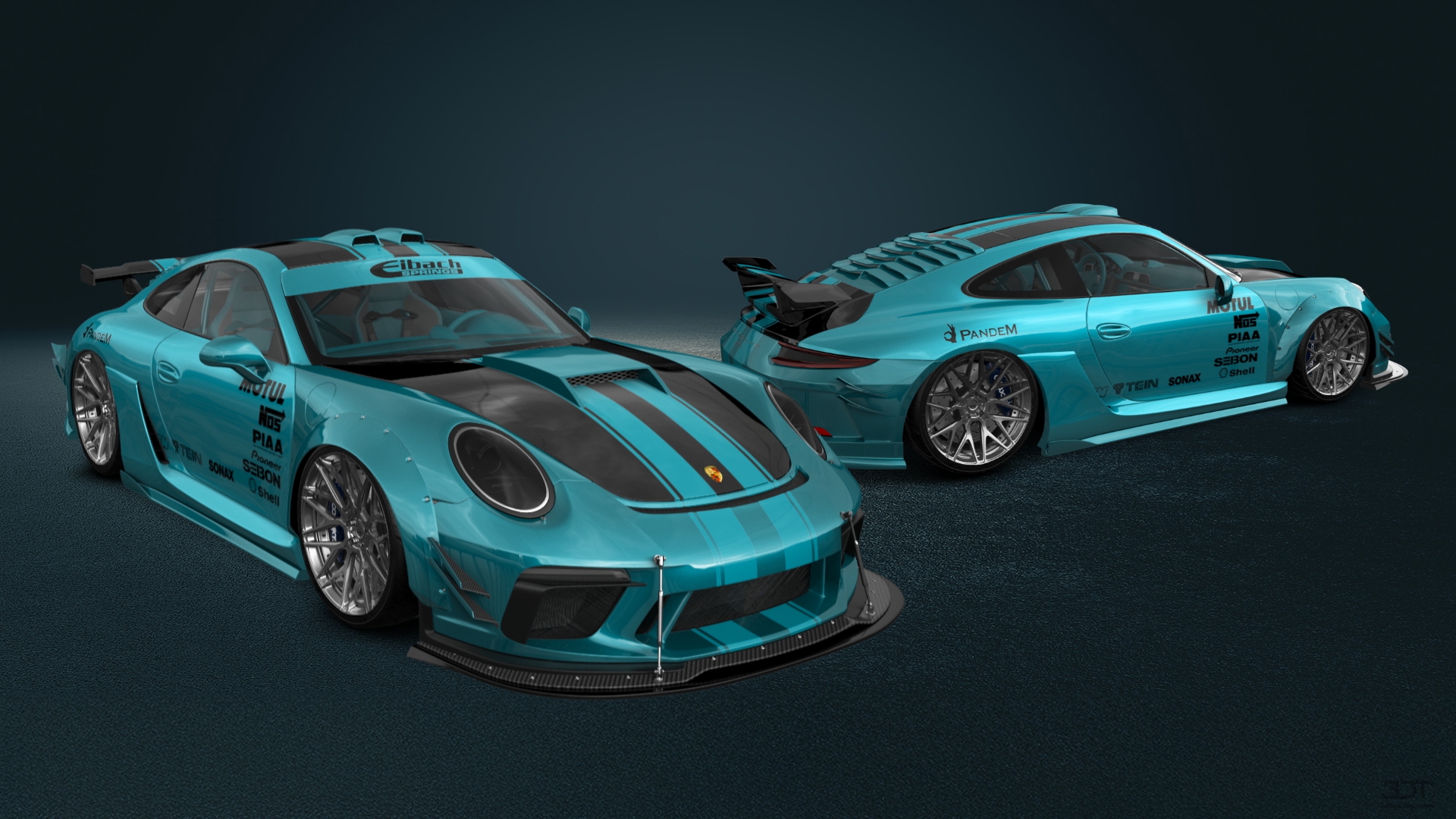 Porsche 911 Carrera 2 Door Coupe 2011 tuning