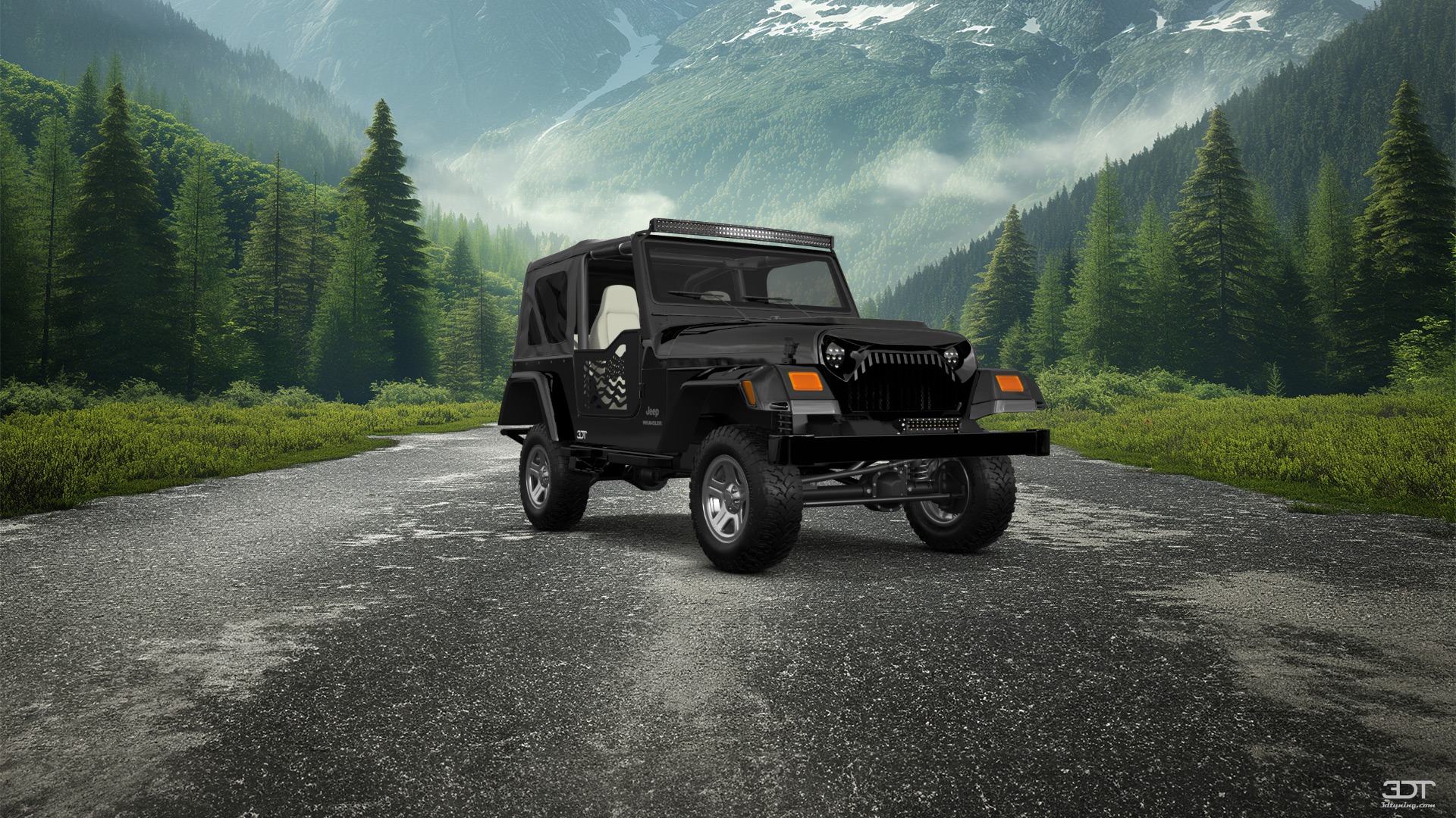 Jeep Wrangler TJ 2 Door SUV 1997 tuning
