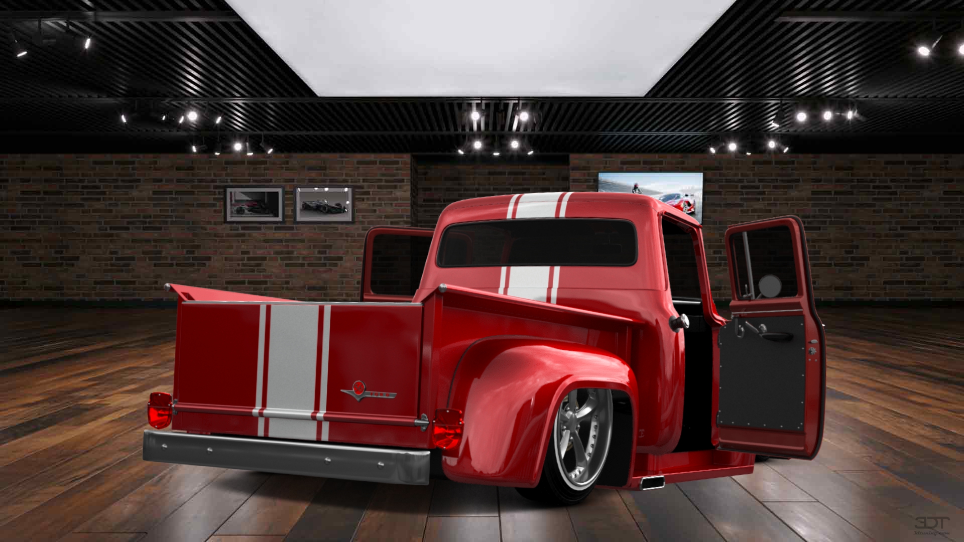 Ford F-100 2 Door truck 1956 tuning