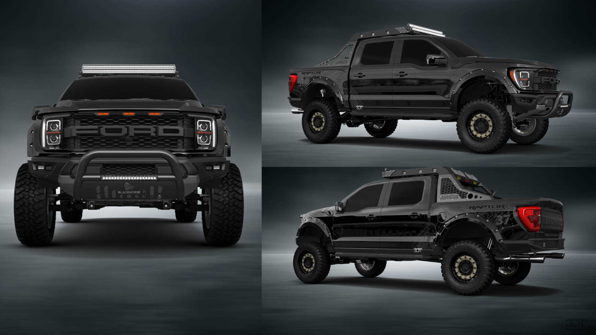 Ford F-150 Raptor 4 Door pickup truck 2021 tuning
