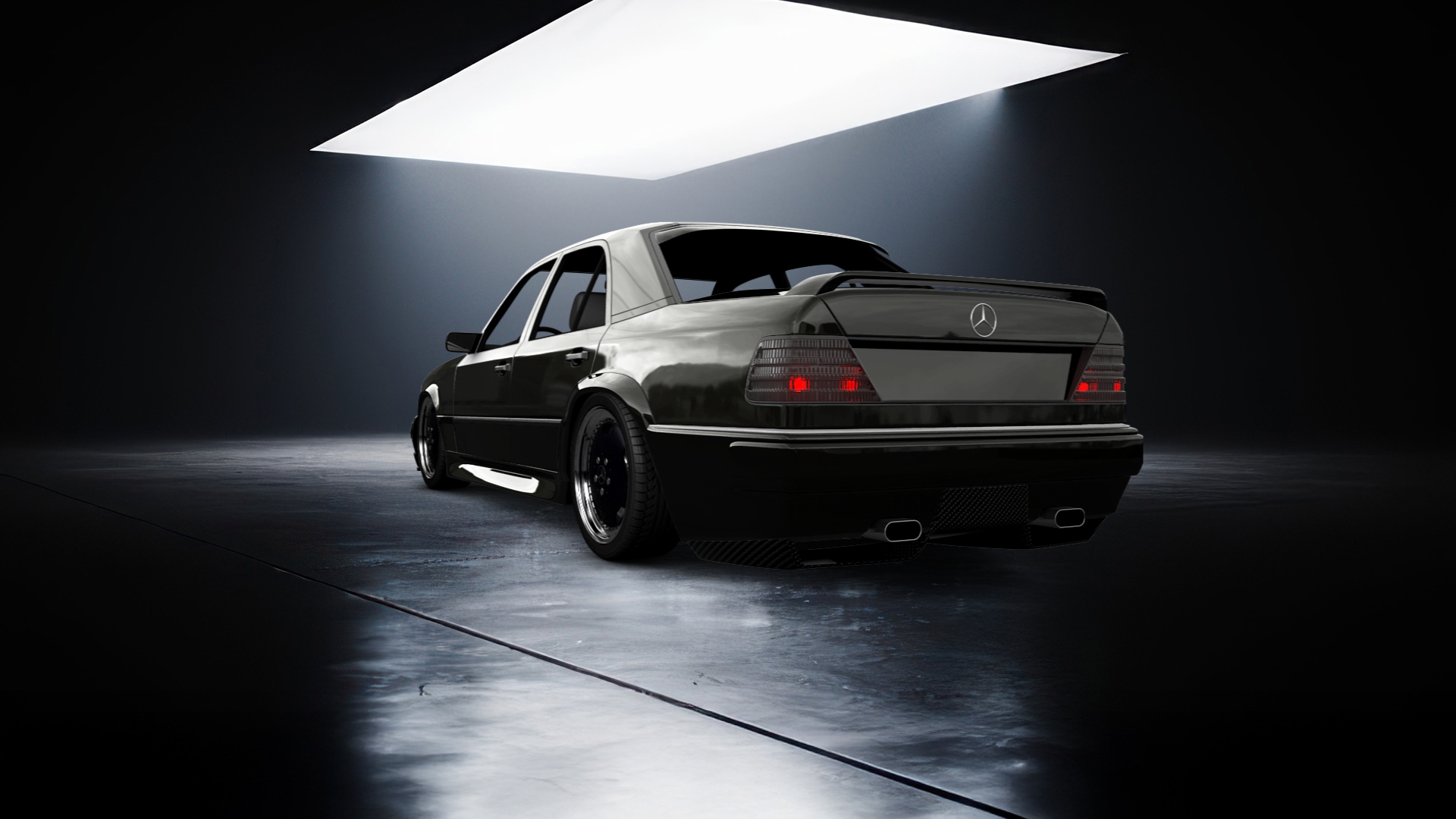 Mercedes E-Class Sedan 1984 tuning