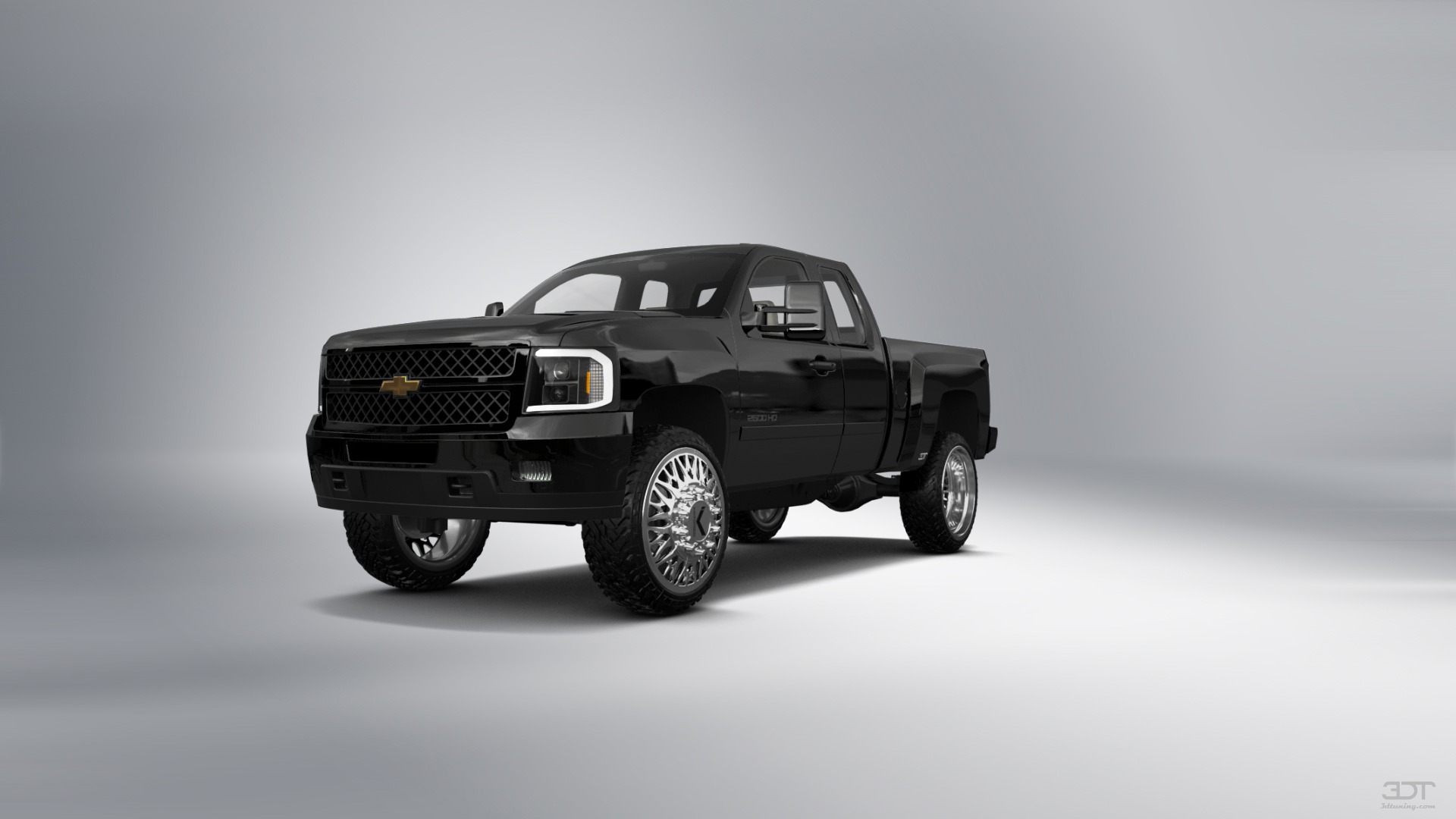 Chevrolet Silverado 2500 HD Extended Cab Pickup Truck 2007