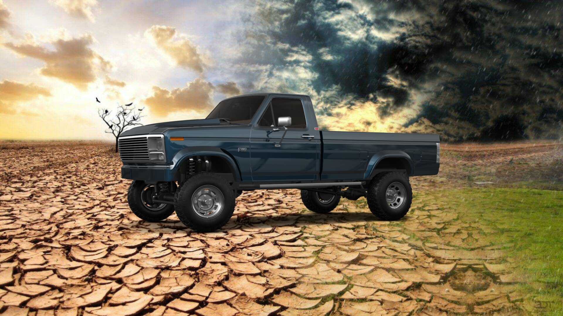 Ford F-150 2 Door pickup truck 1986