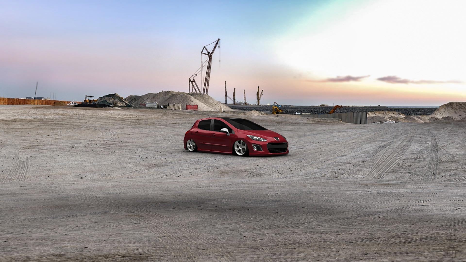 Peugeot 308 5 Door Hatchback 2012 Images