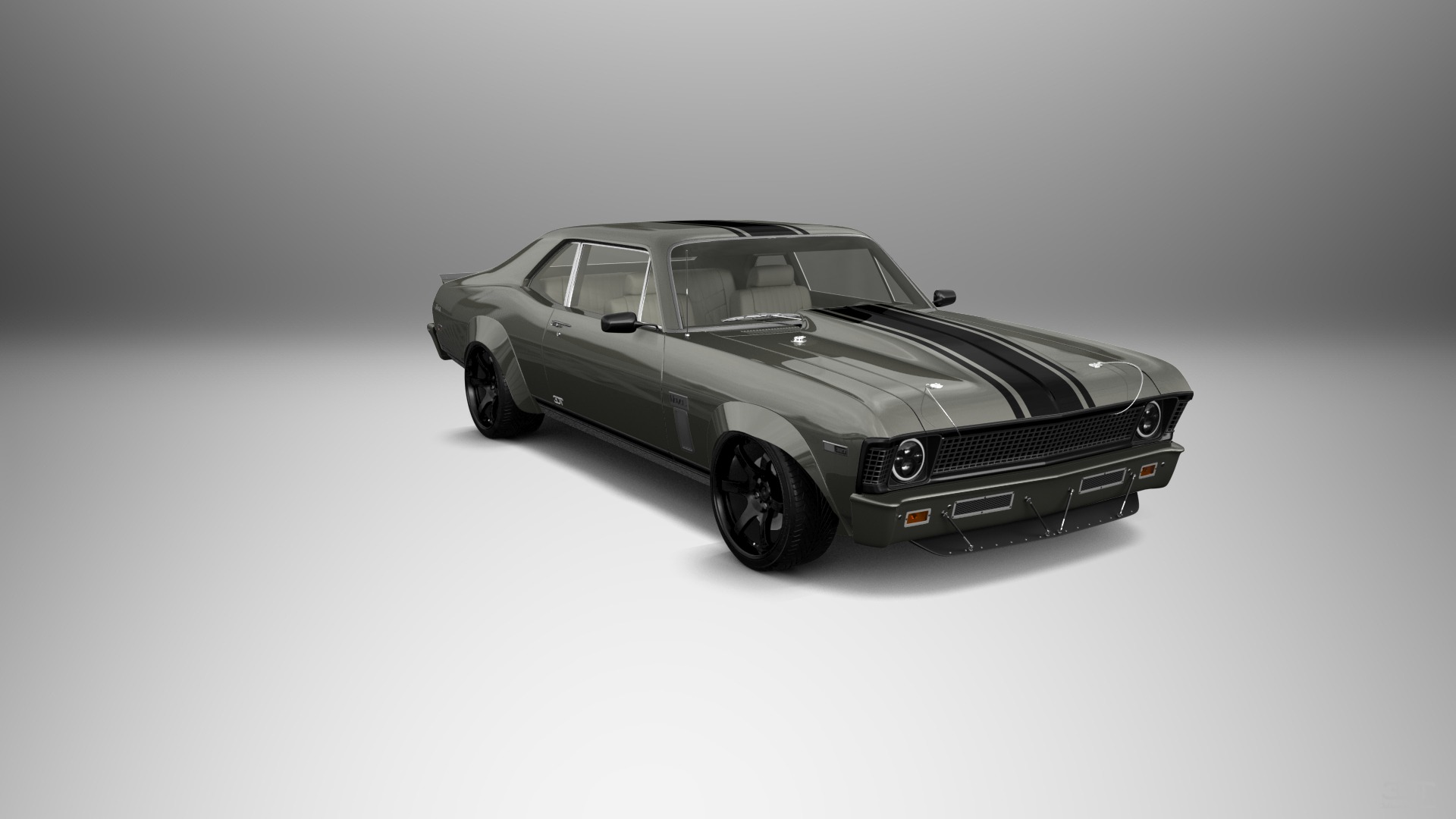 Chevrolet Chevy II Nova 2 Door Coupe 1968