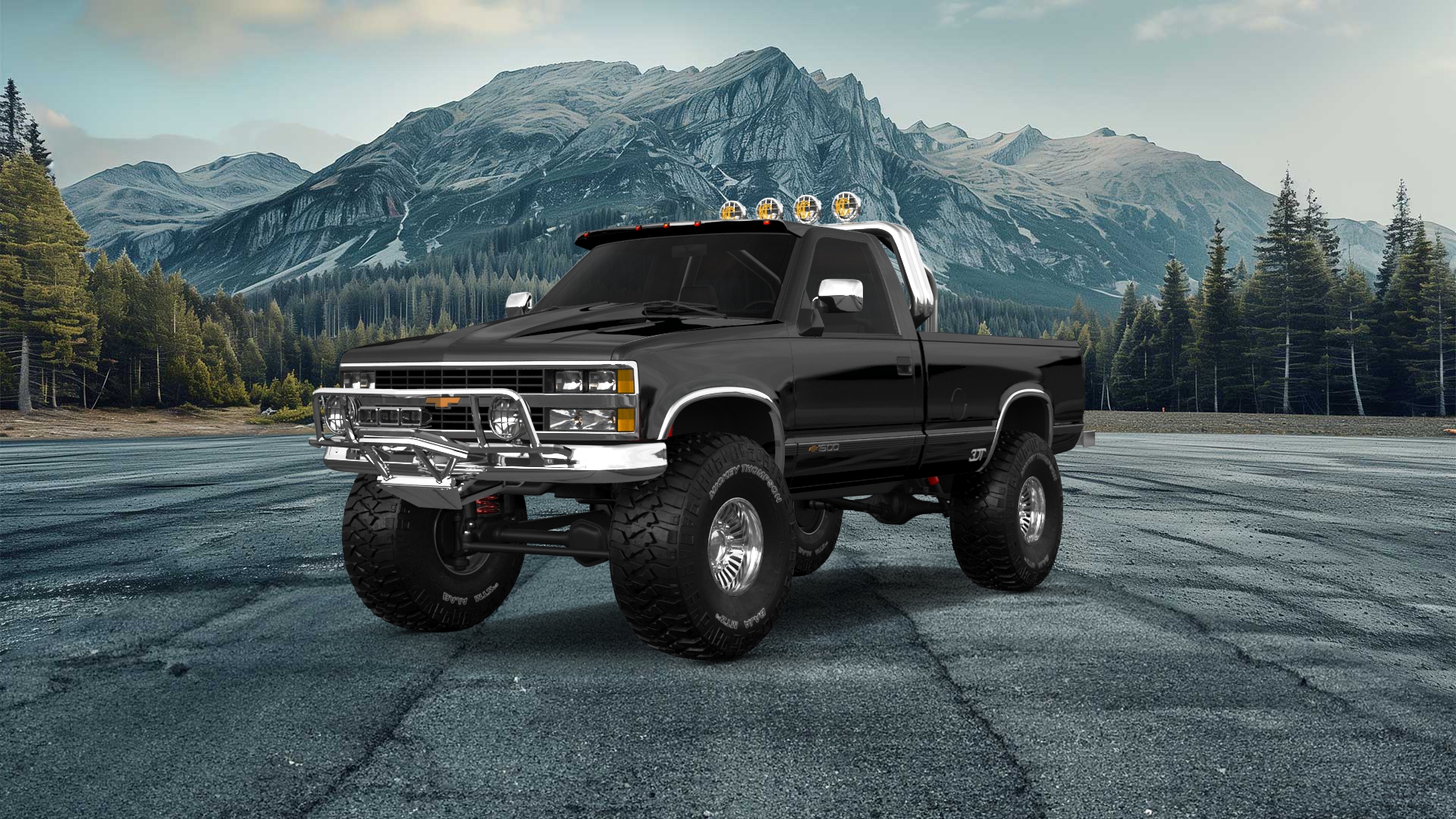 Chevrolet K1500 Regular Cab Fleetside Pickup 1988