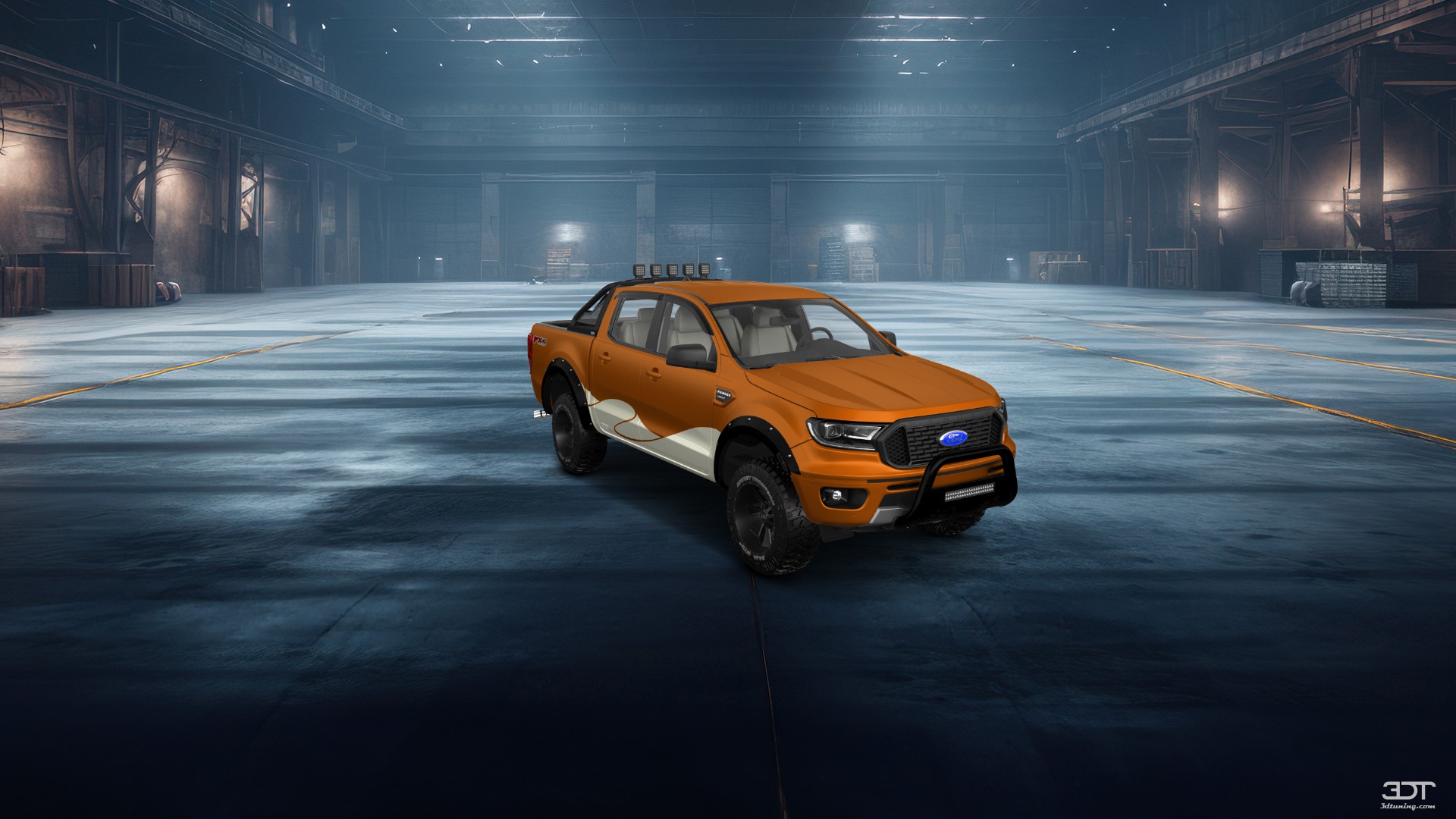 Ford Ranger 4 Door pickup truck 2019 tuning