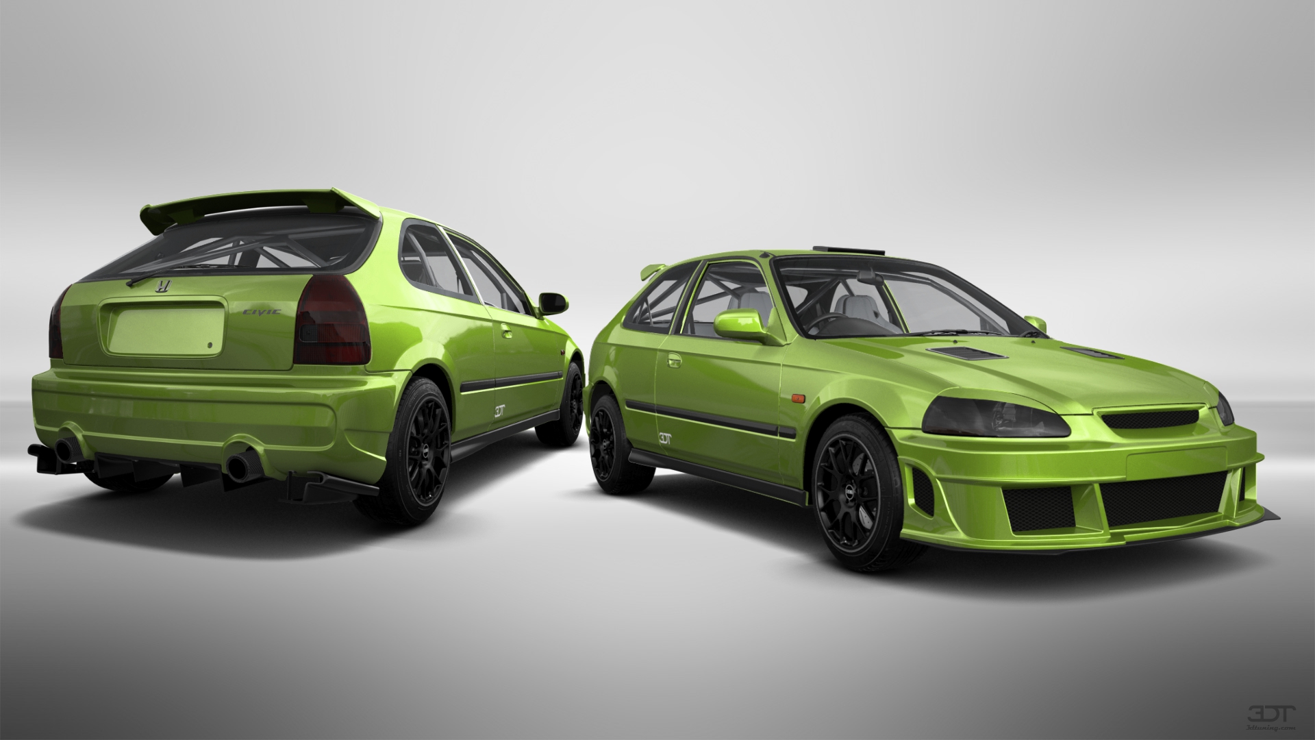 Honda Civic 3 Door Hatchback 1997 tuning