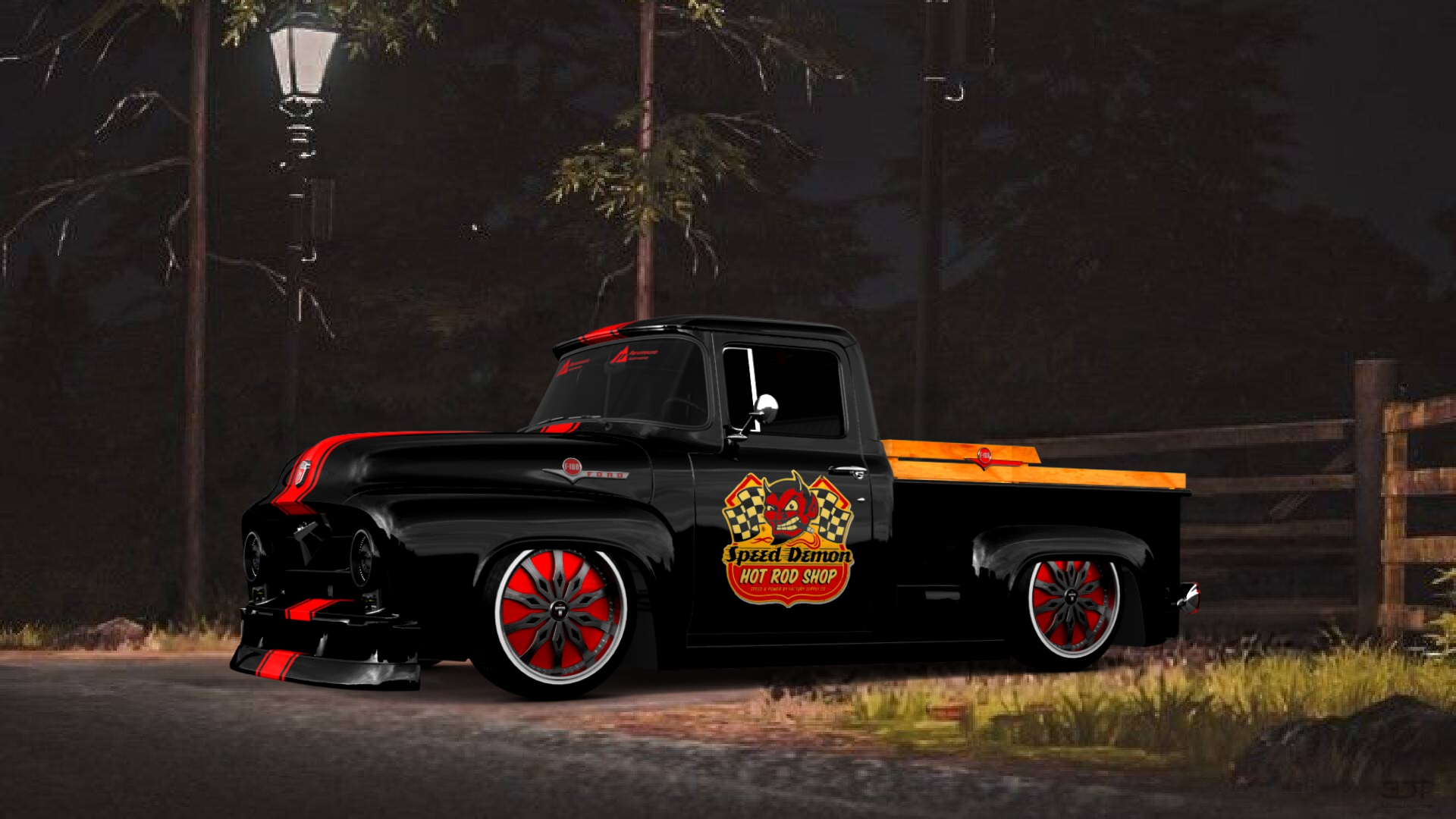 Ford F-100 2 Door truck 1956 Images