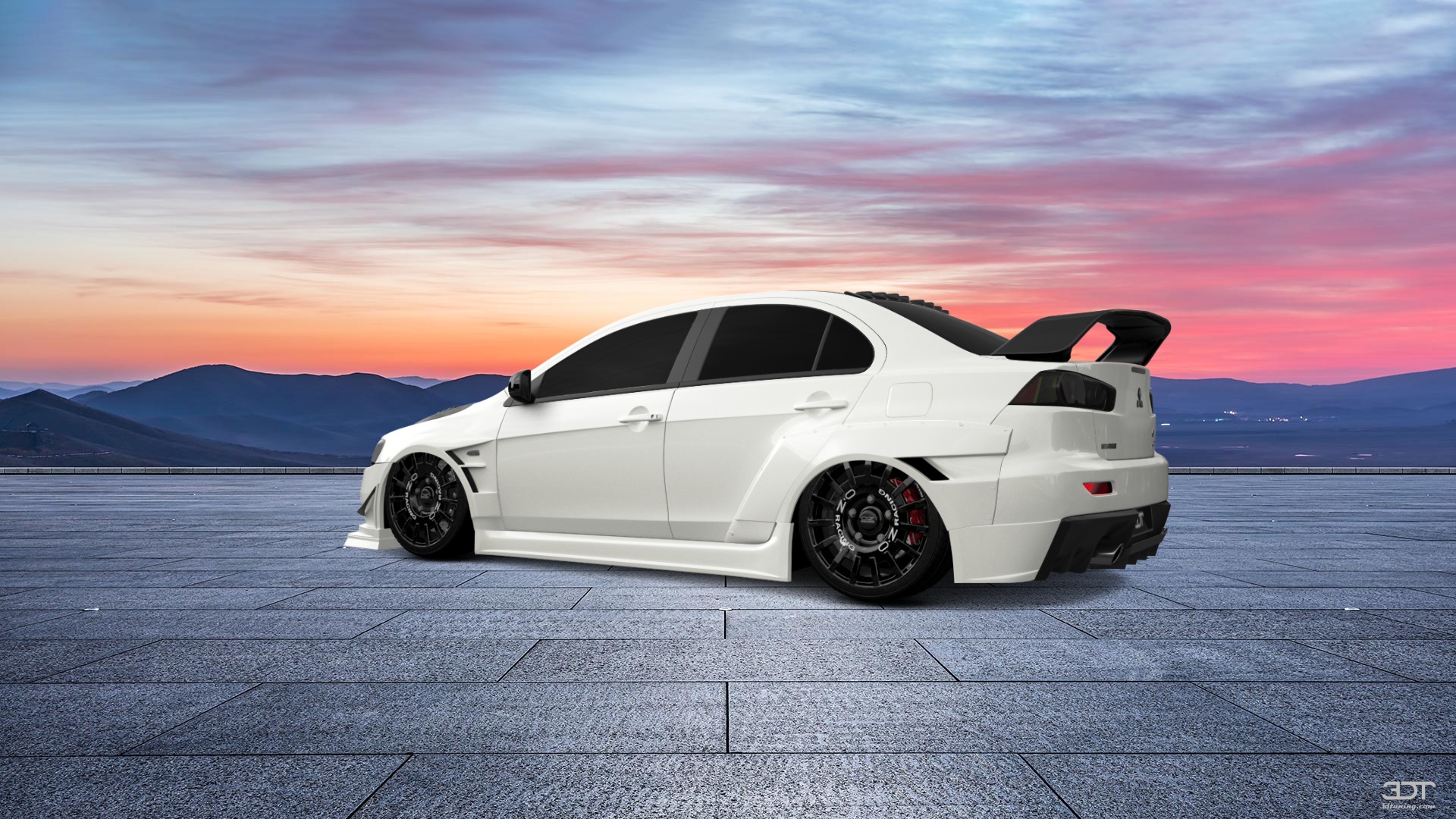 Mitsubishi Lancer Evolution X Sedan 2008 tuning