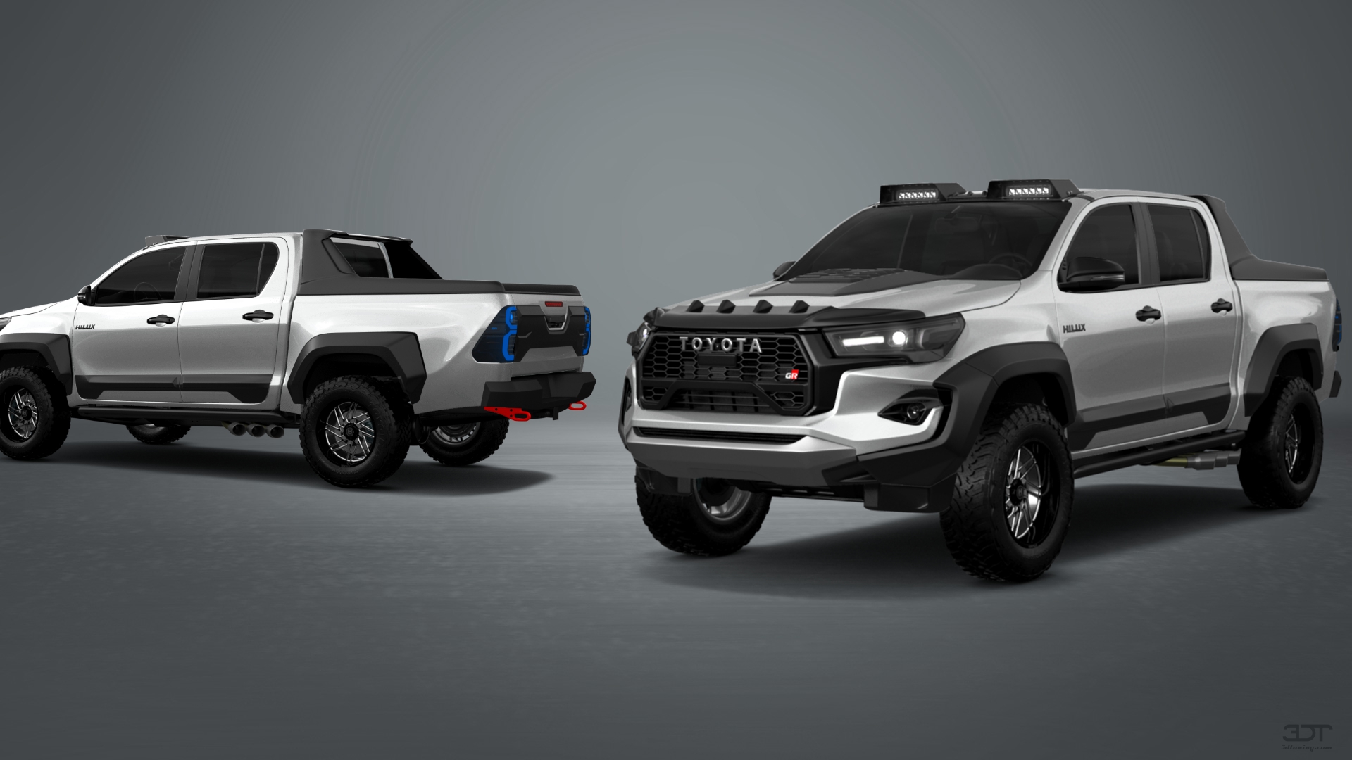Toyota Hilux Double Cab 4 Door pickup truck 2015 tuning