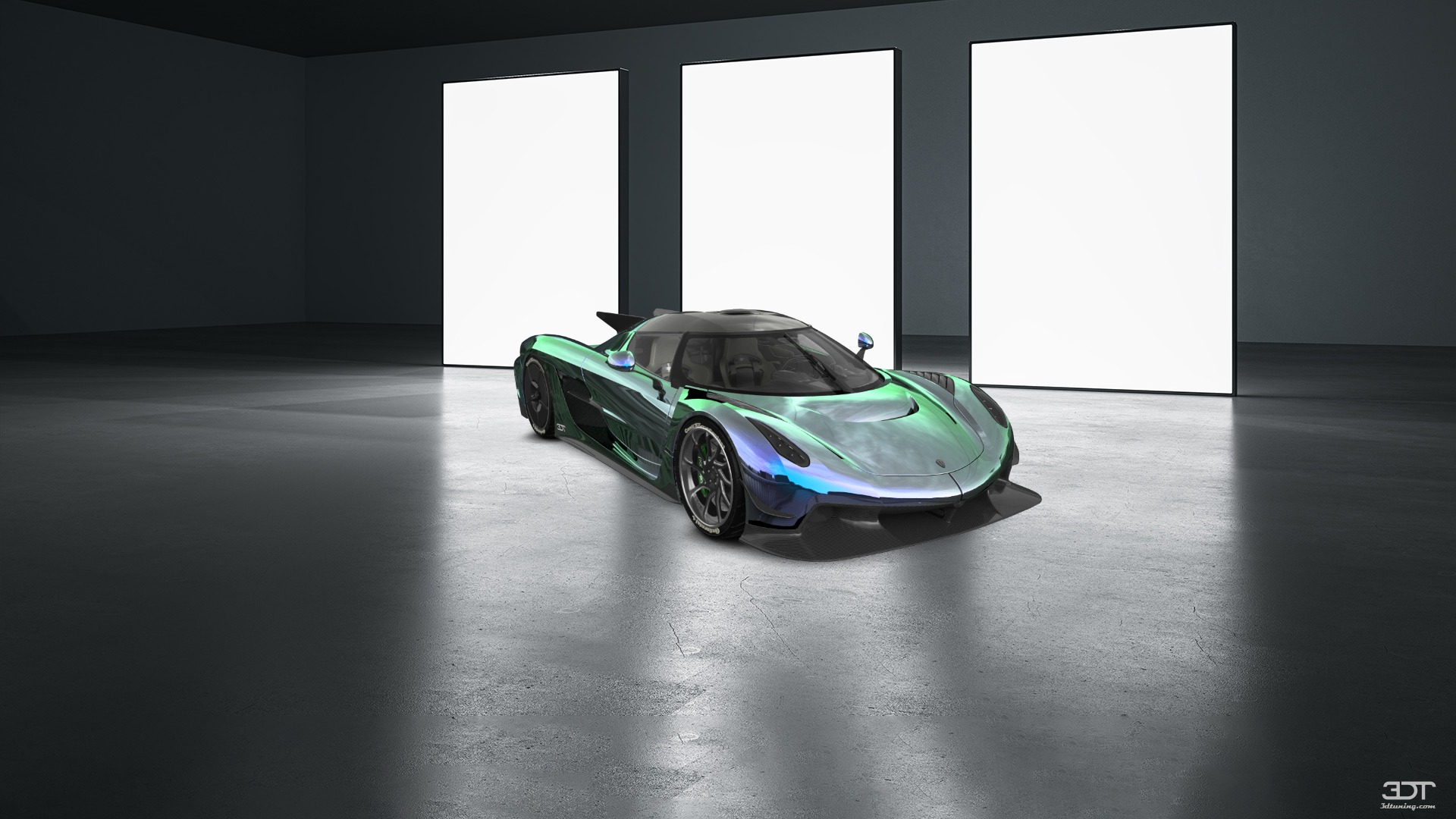 Koenigsegg Jesko 2 door targa top 2020