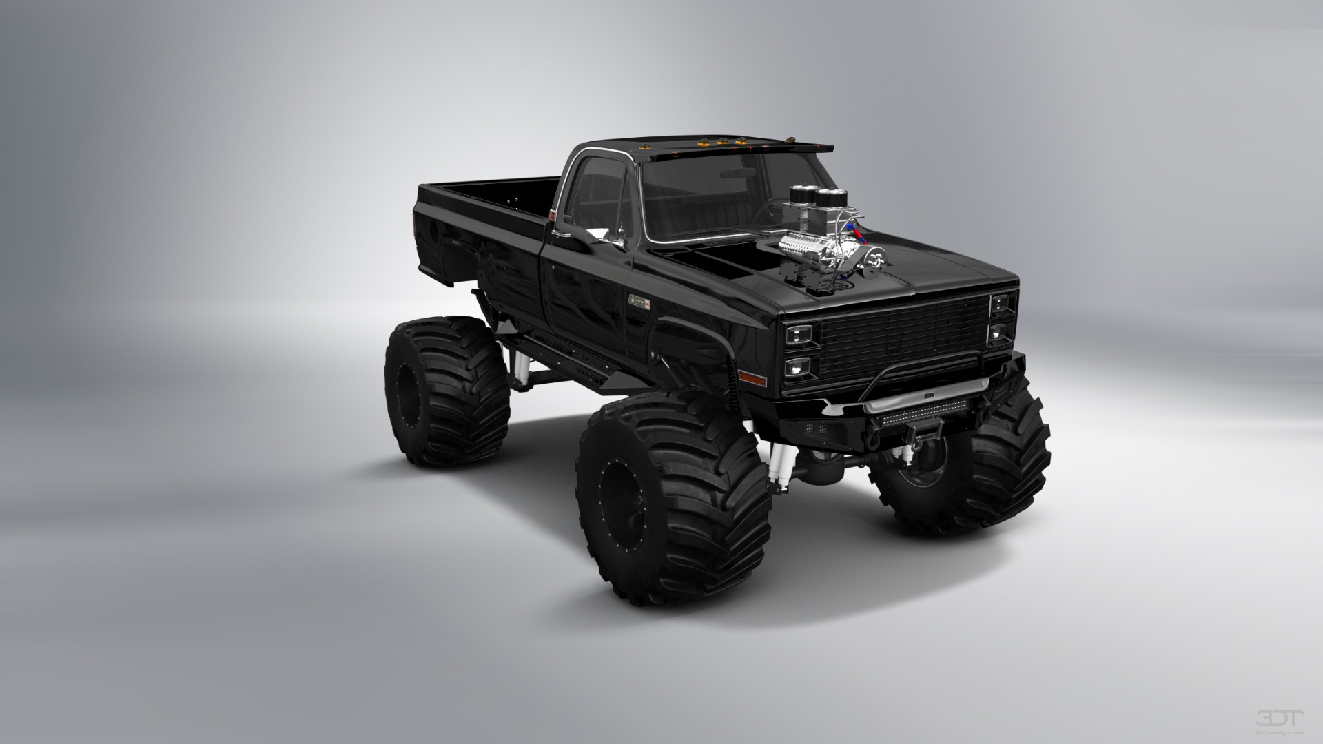 GMC Sierra 1500 2 Door pickup truck 1985 tuning