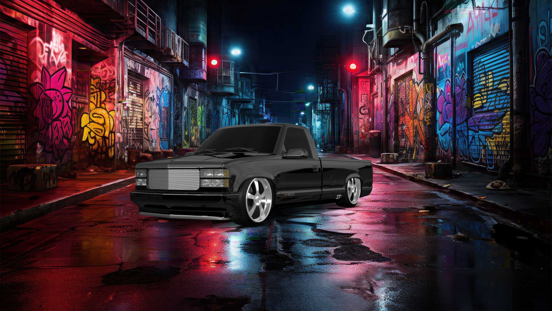 Chevrolet K1500 Regular Cab Fleetside Pickup 1988 tuning